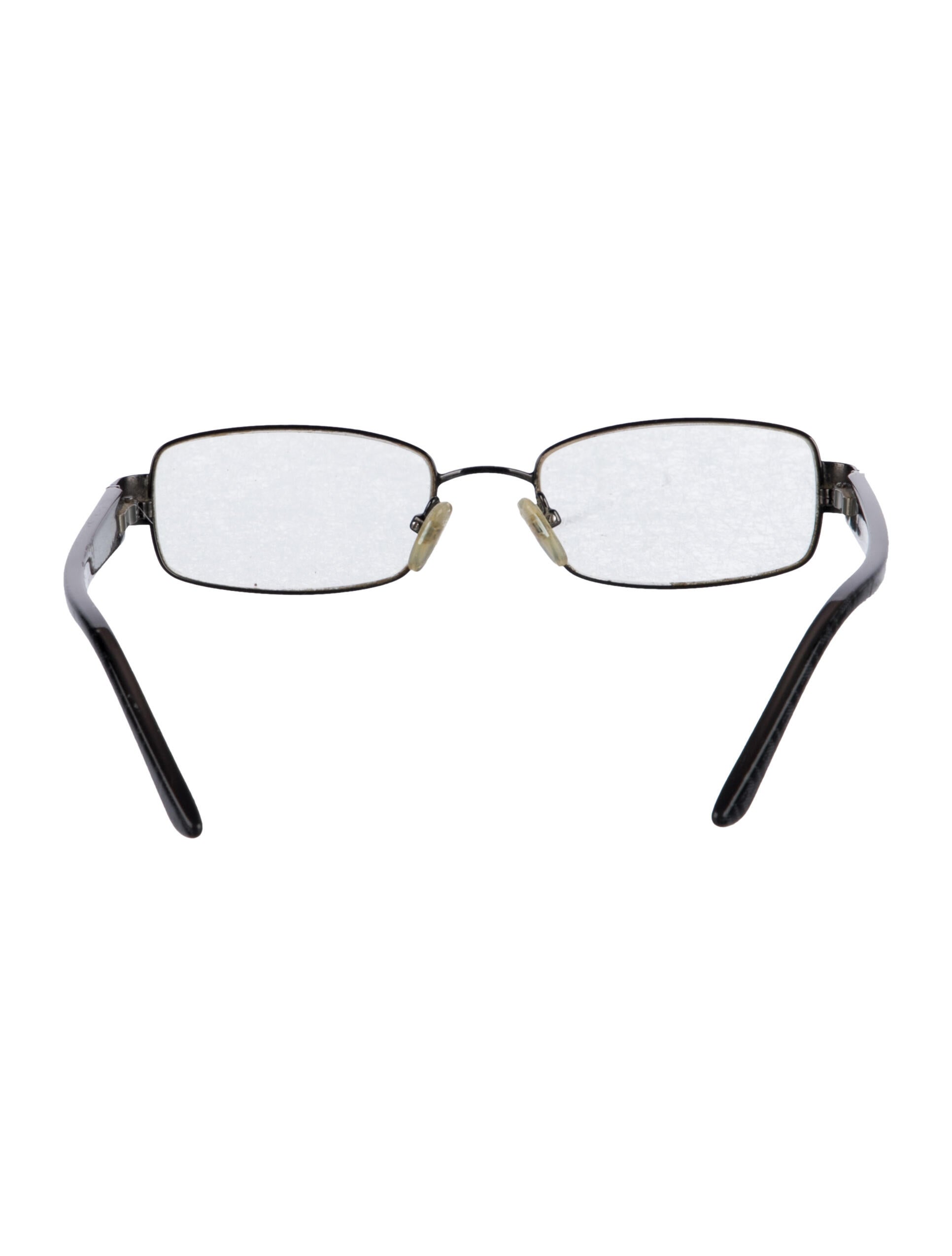 Fendi Zucchino FF Logo Square Eyeglasses
