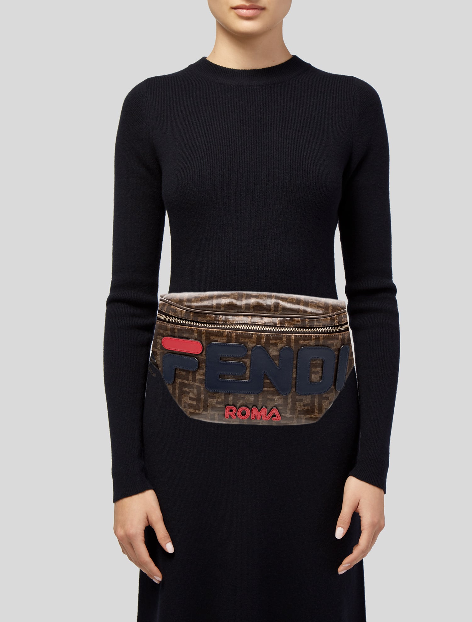 Fendi Zucca FF Belt Bag