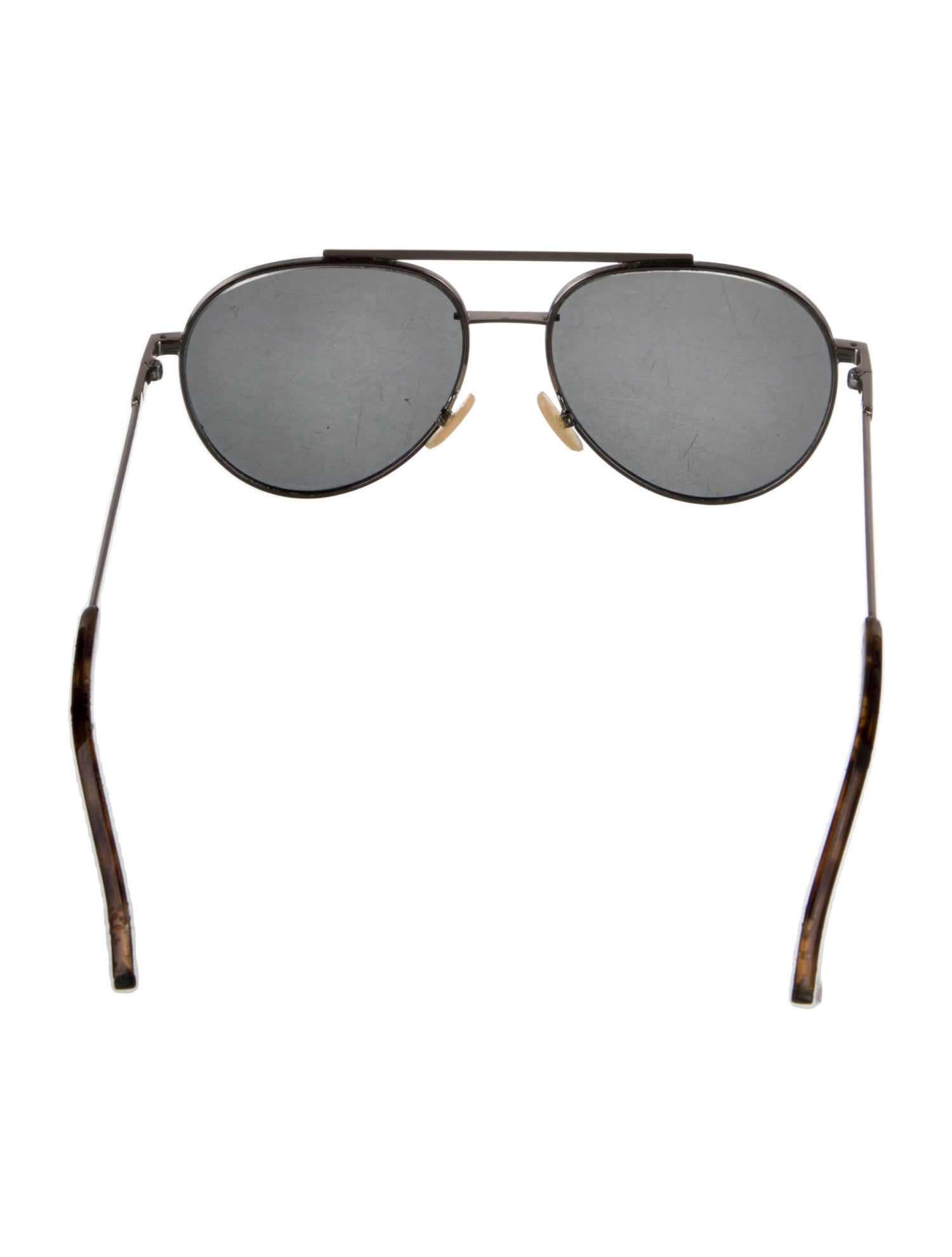 Fendi Aviator Mirrored Sunglasses