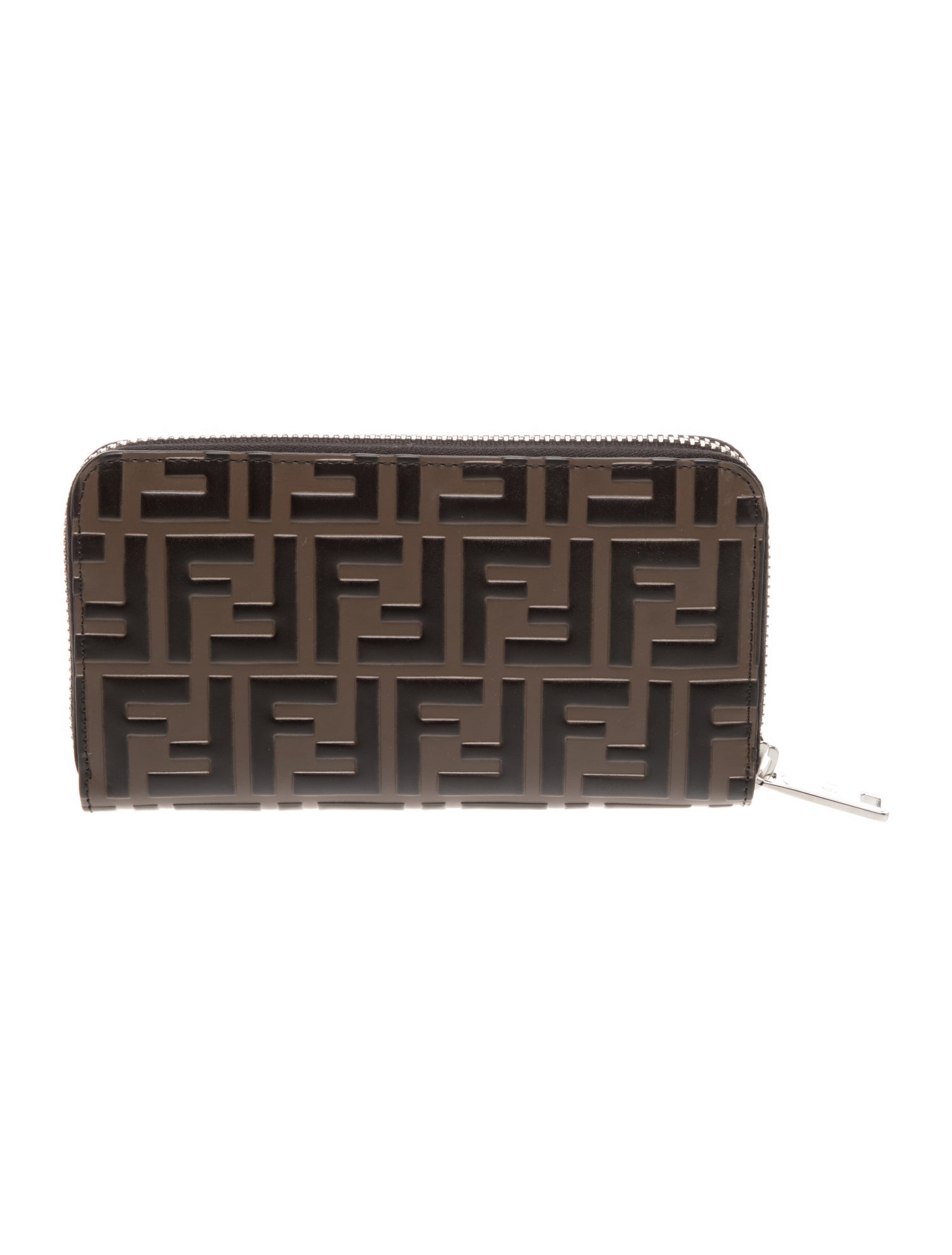 Fendi 2018 Zucca FF Logo Continental Wallet