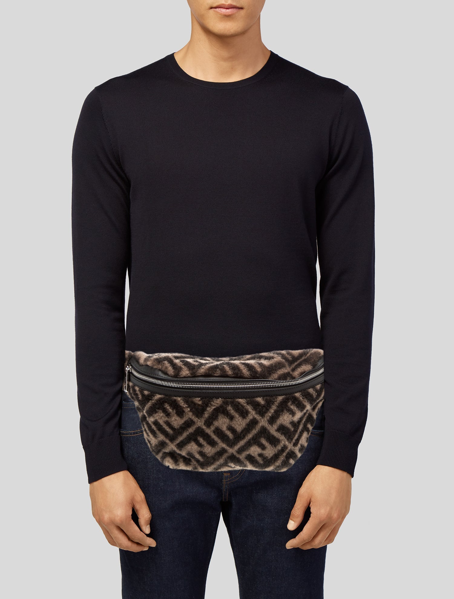 Fendi Zucca FF Belt Bag