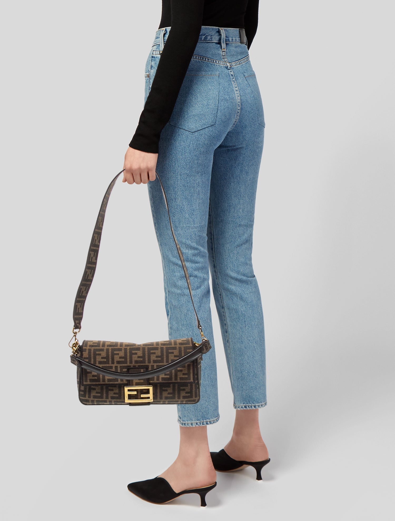 Fendi Zucca FF Baguette