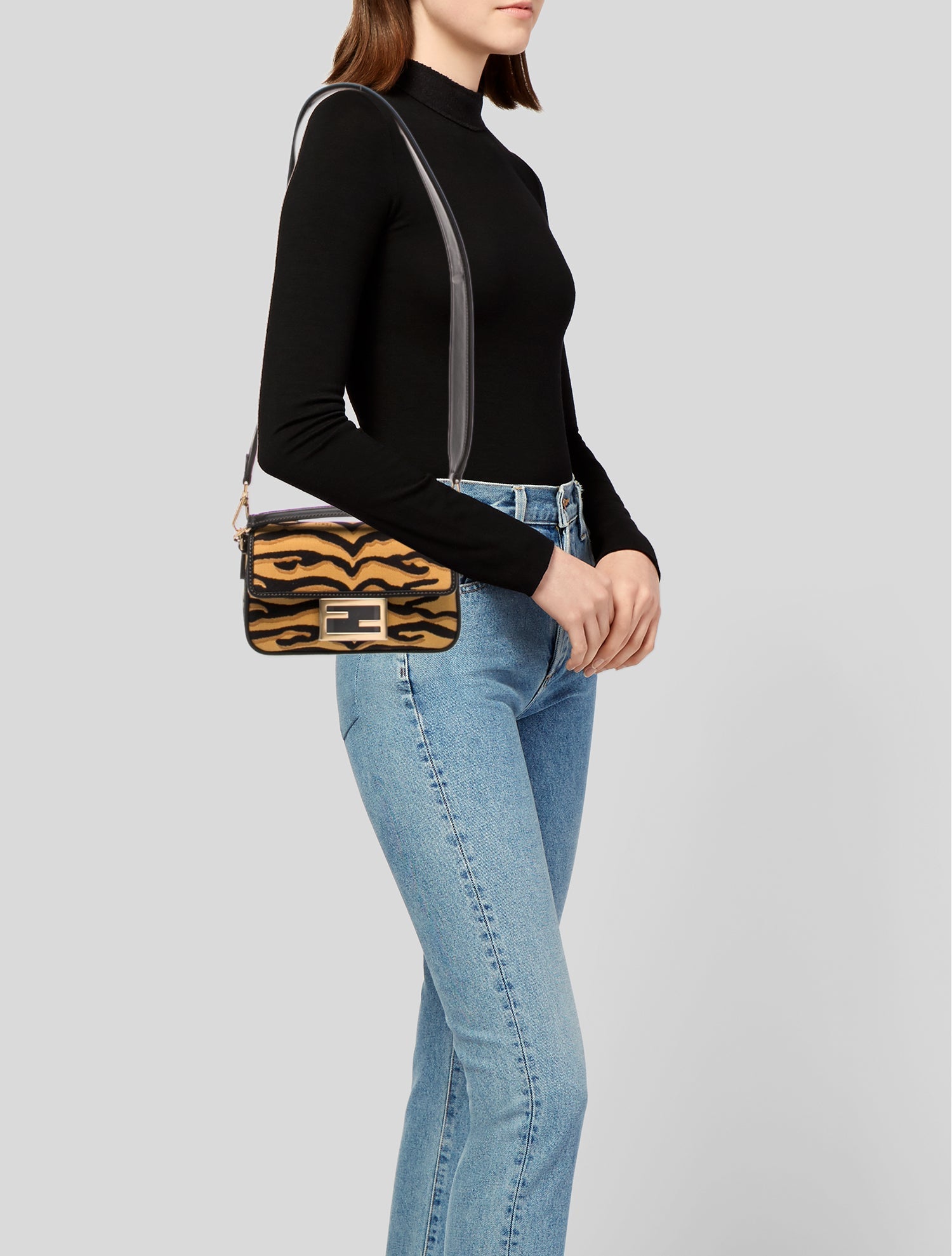 Fendi Canvas Baguette w/ Tags