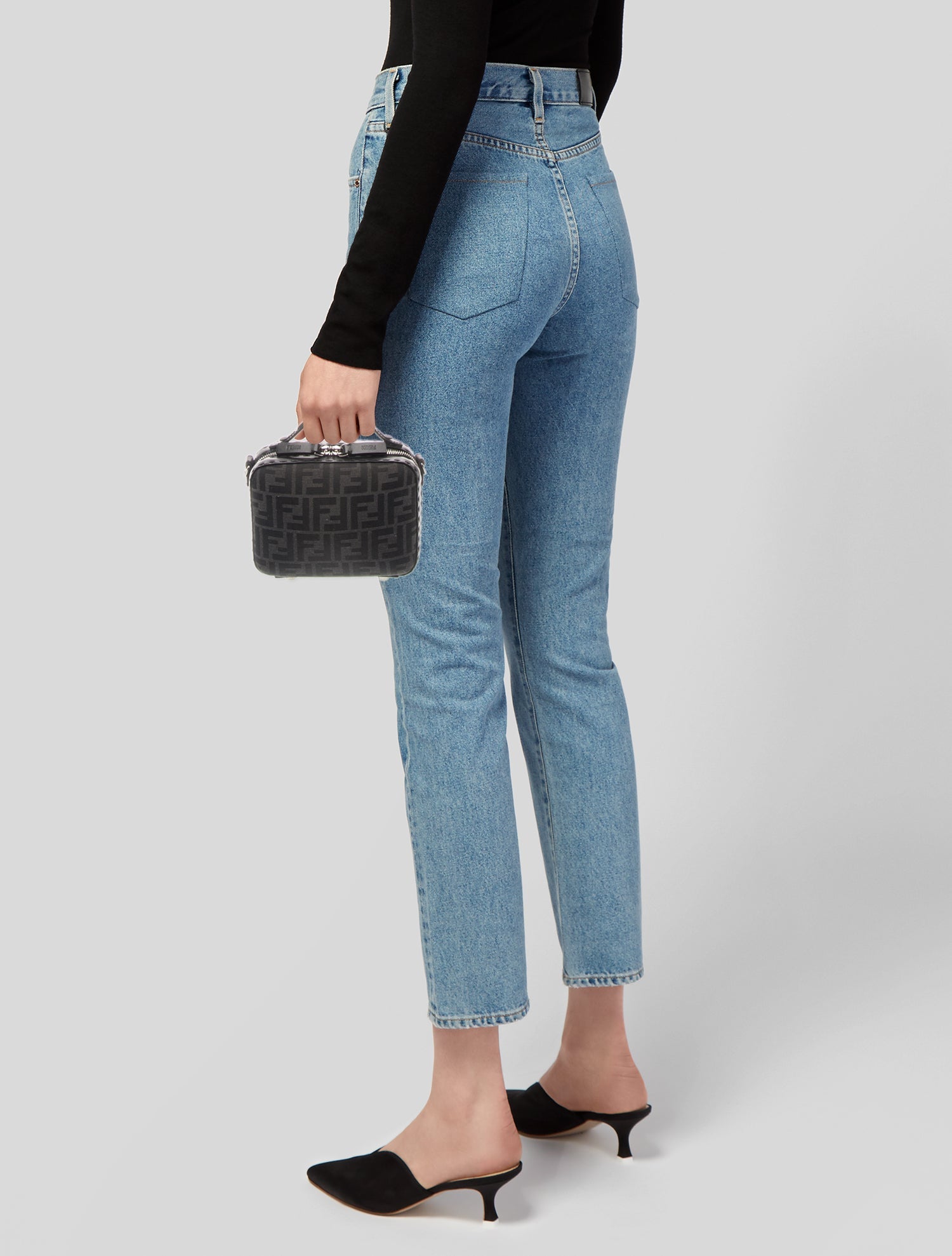 Fendi Zucca FF Messenger Bag Mini
