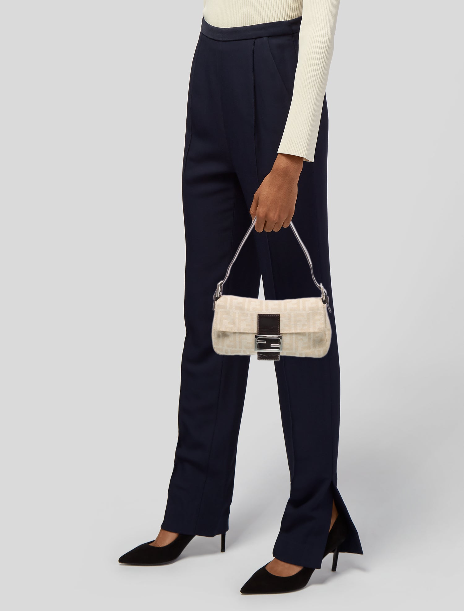 Fendi Zucca FF Baguette Vintage