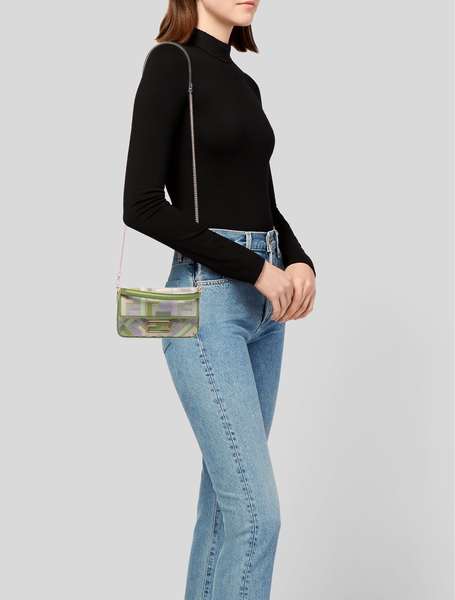 Fendi Zucca FF Baguette Mini 2026