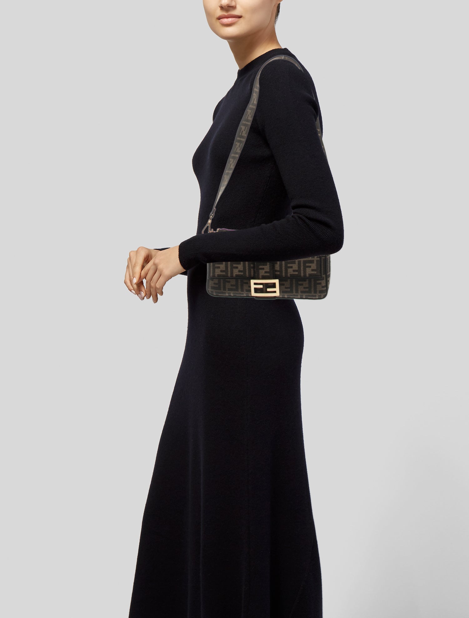 Fendi Zucca FF Baguette