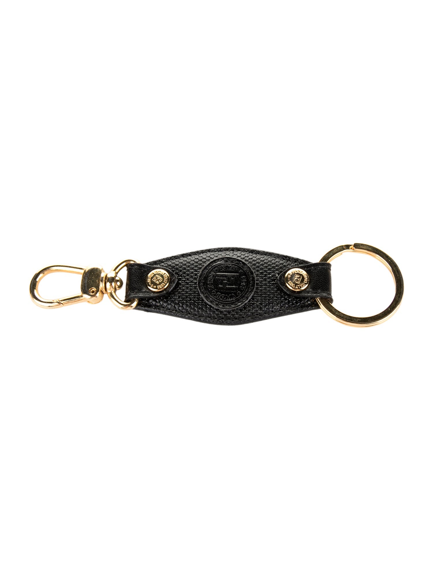 Fendi Fendi Vintage Leather Keychain
