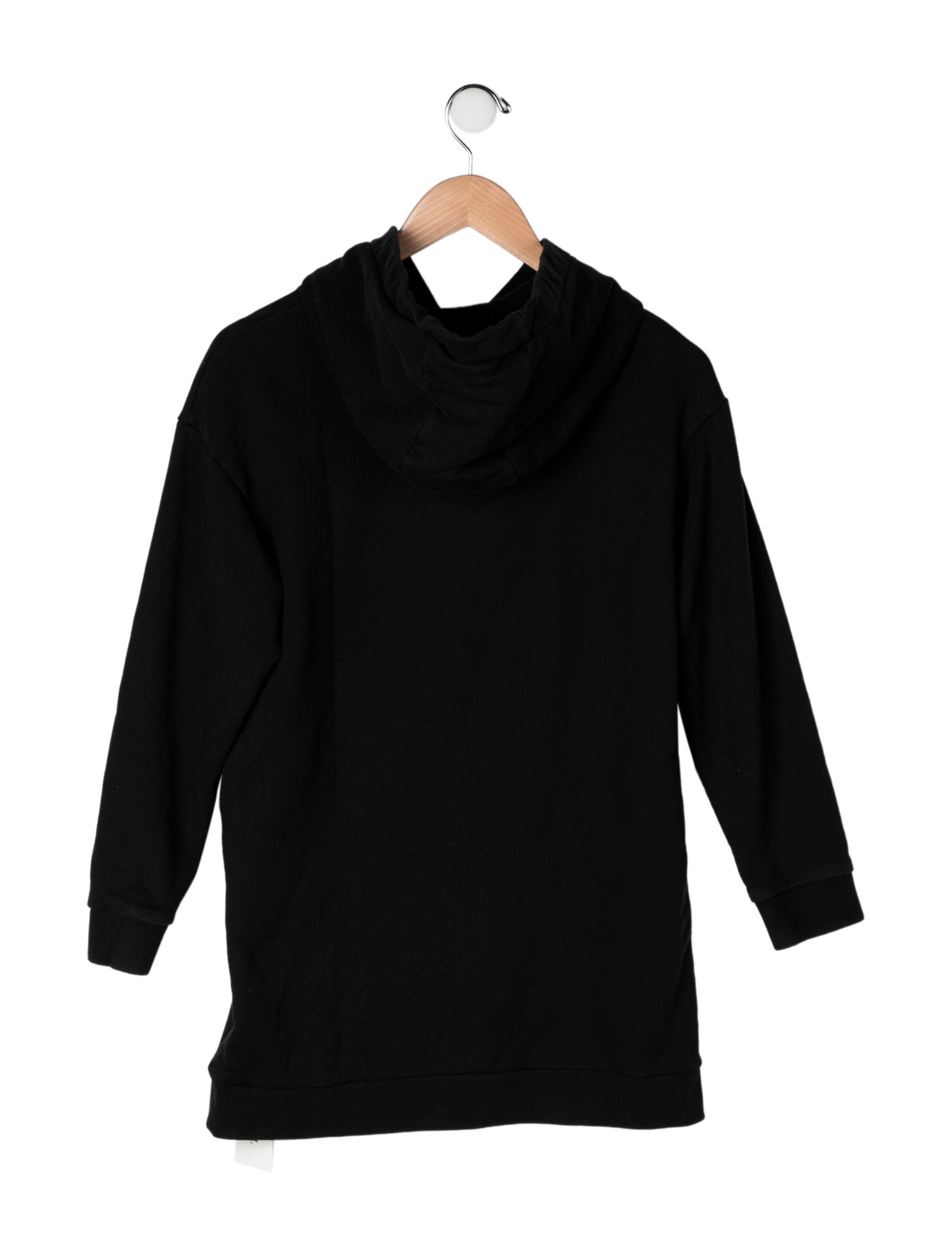 Fendi Cotton Embroidered Logo Hooded Sweatshirt