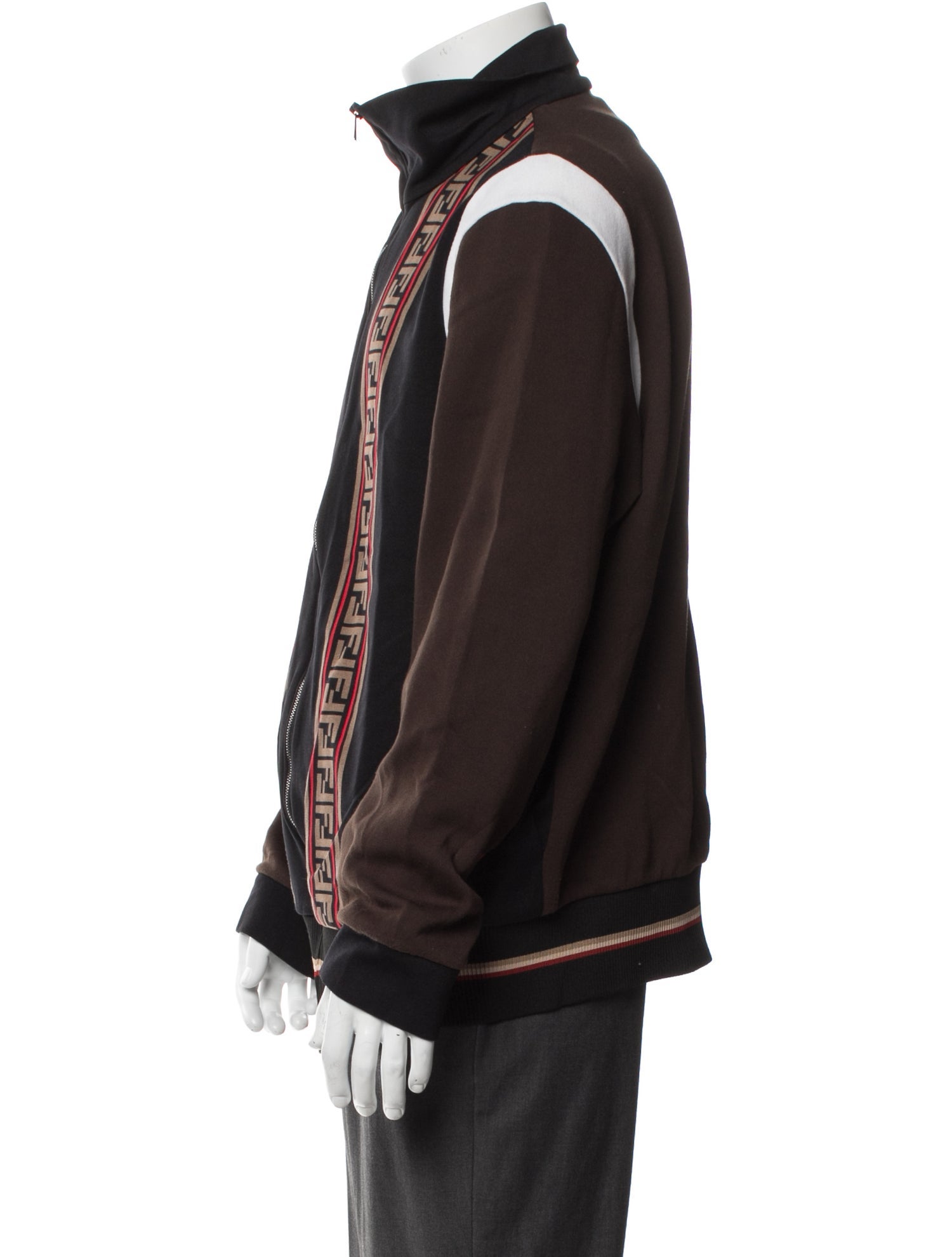 Fendi Zucca FF Logo Graphic Print Jacket