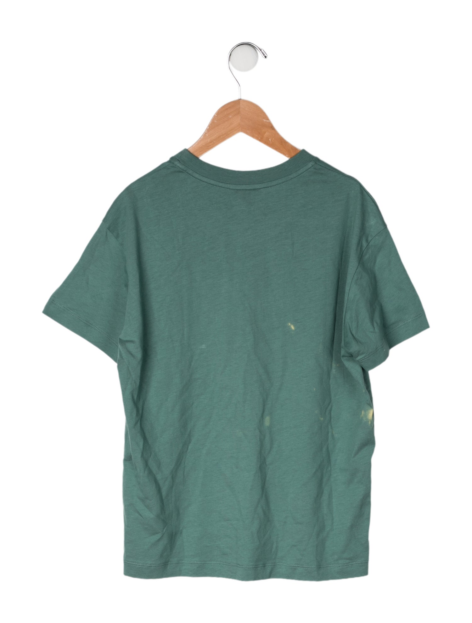 Fendi Cotton Embroidered Logo T Shirt