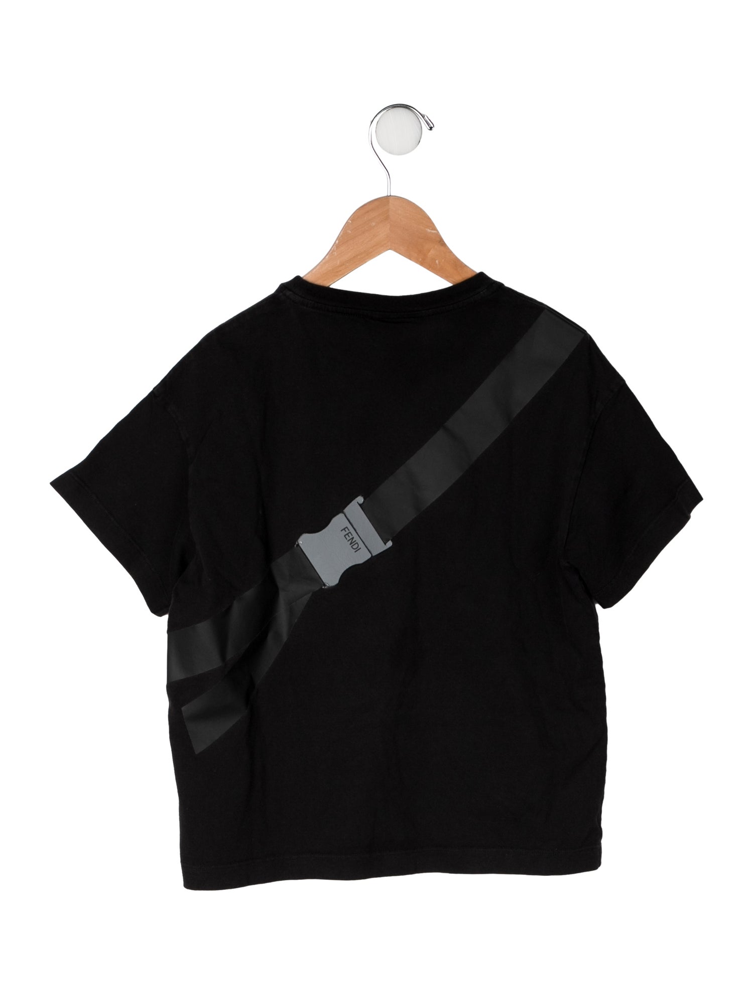 Fendi Cotton Graphic Print T Shirt