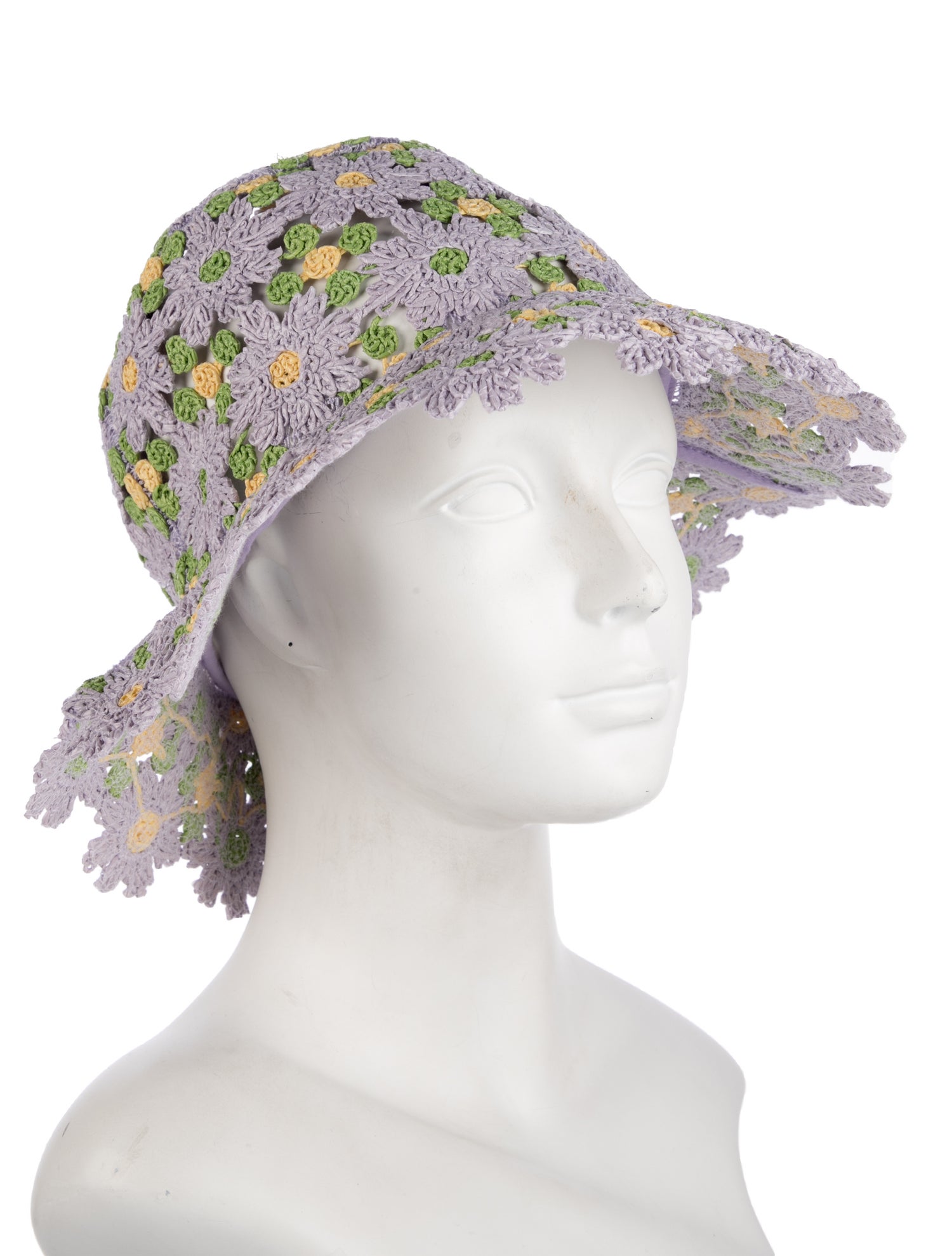 Emily Dawn Long x Maria Dora Striped Crochet Hat - Red Hats