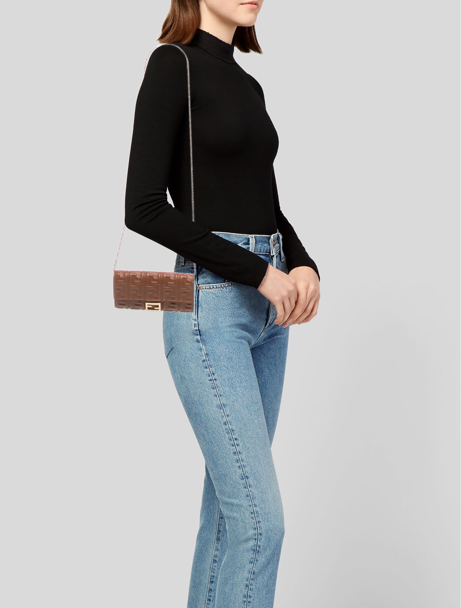 Fendi Zucca FF Baguette