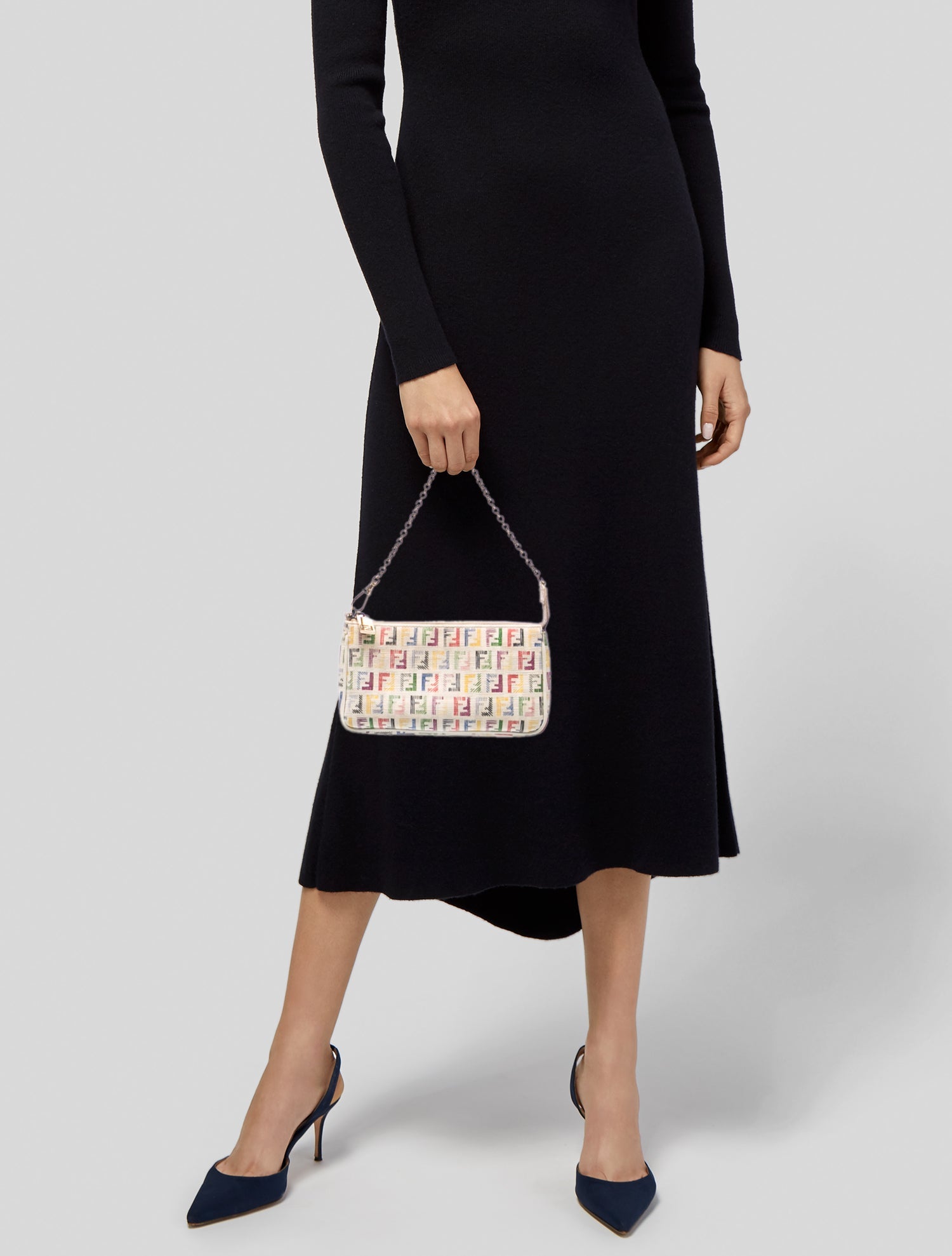Christian Dior 2020 Oblique 30 Montaigne Nano Pouch w/ Tags - Blue