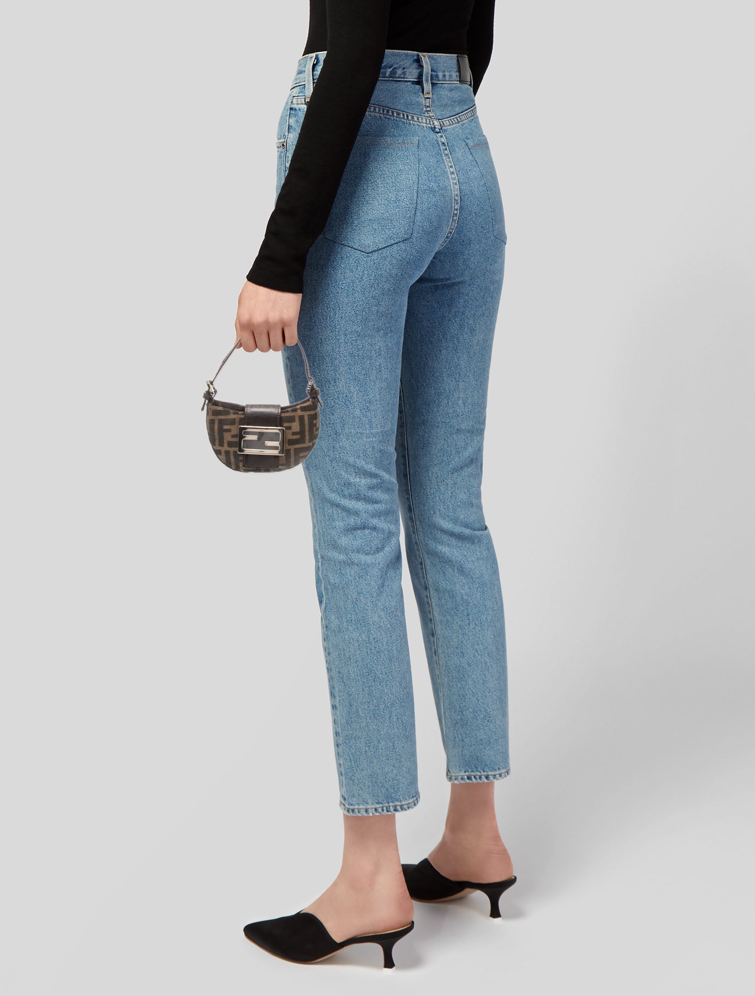 Fendi Zucca FF Baguette Mini