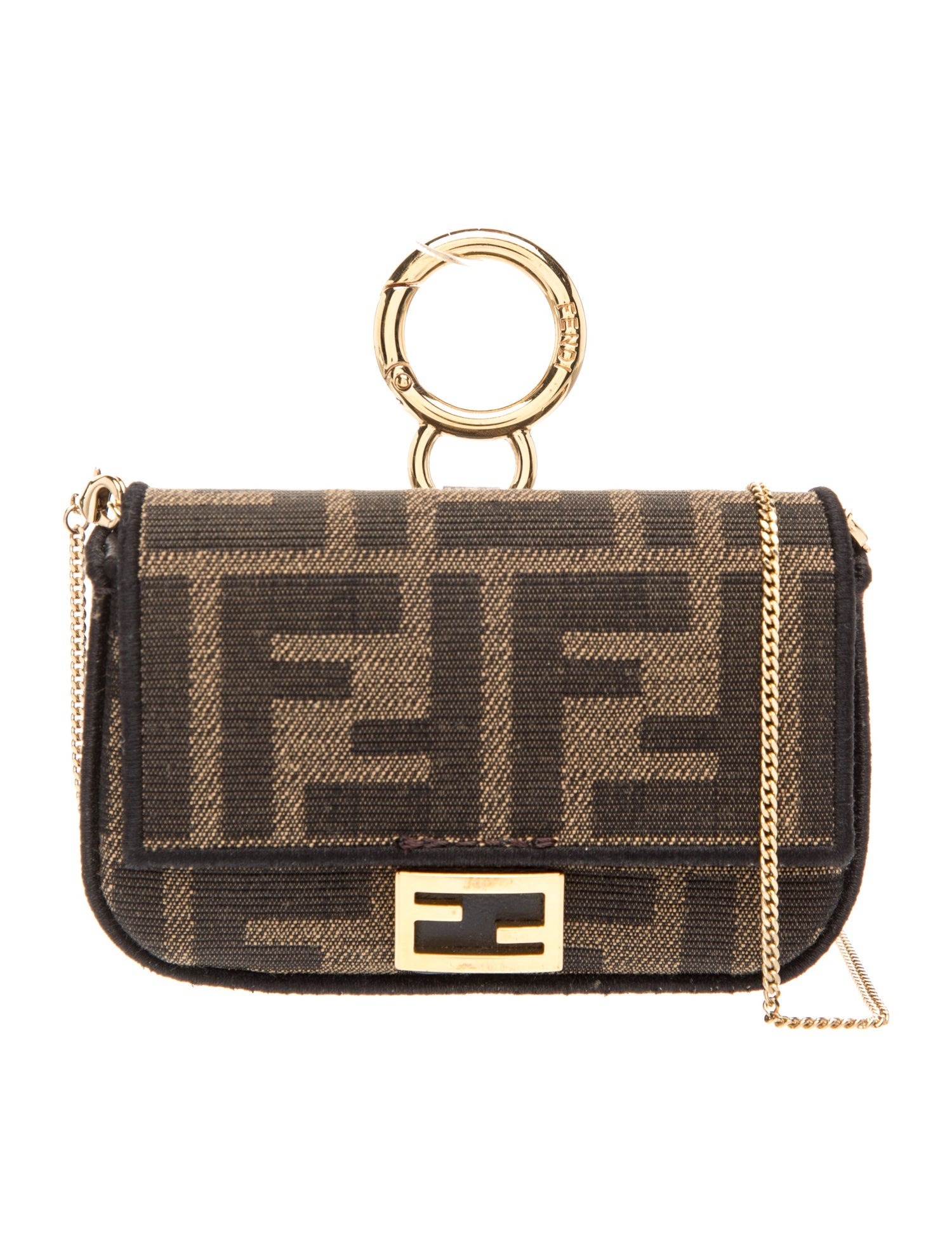 Fendi Zucca FF Baguette Nano