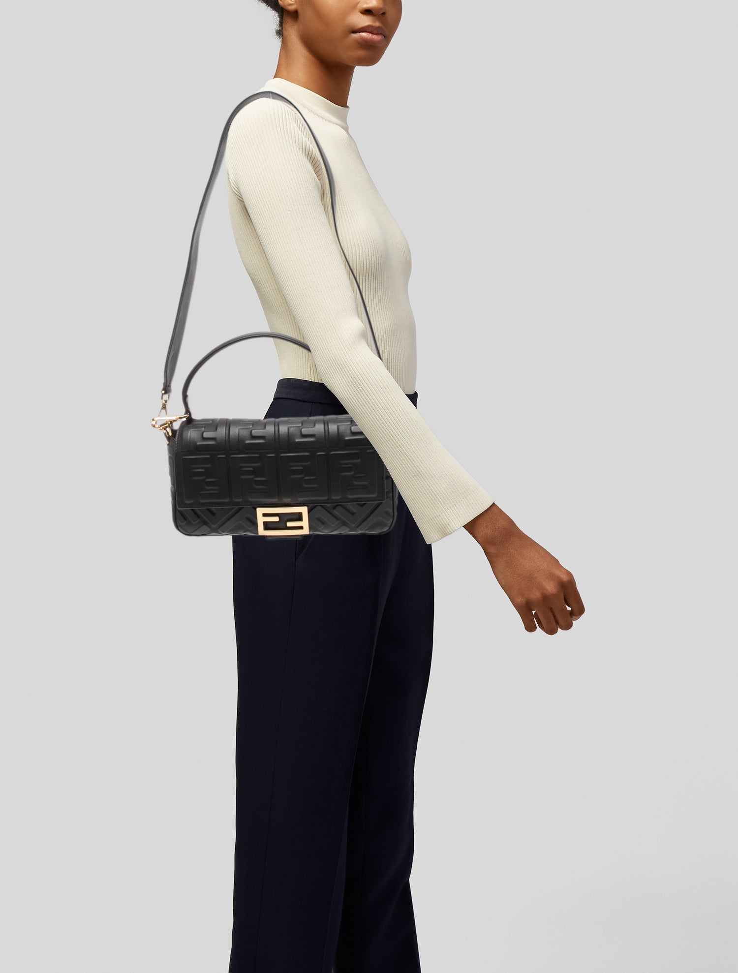 Fendi Zucca FF Baguette 2023