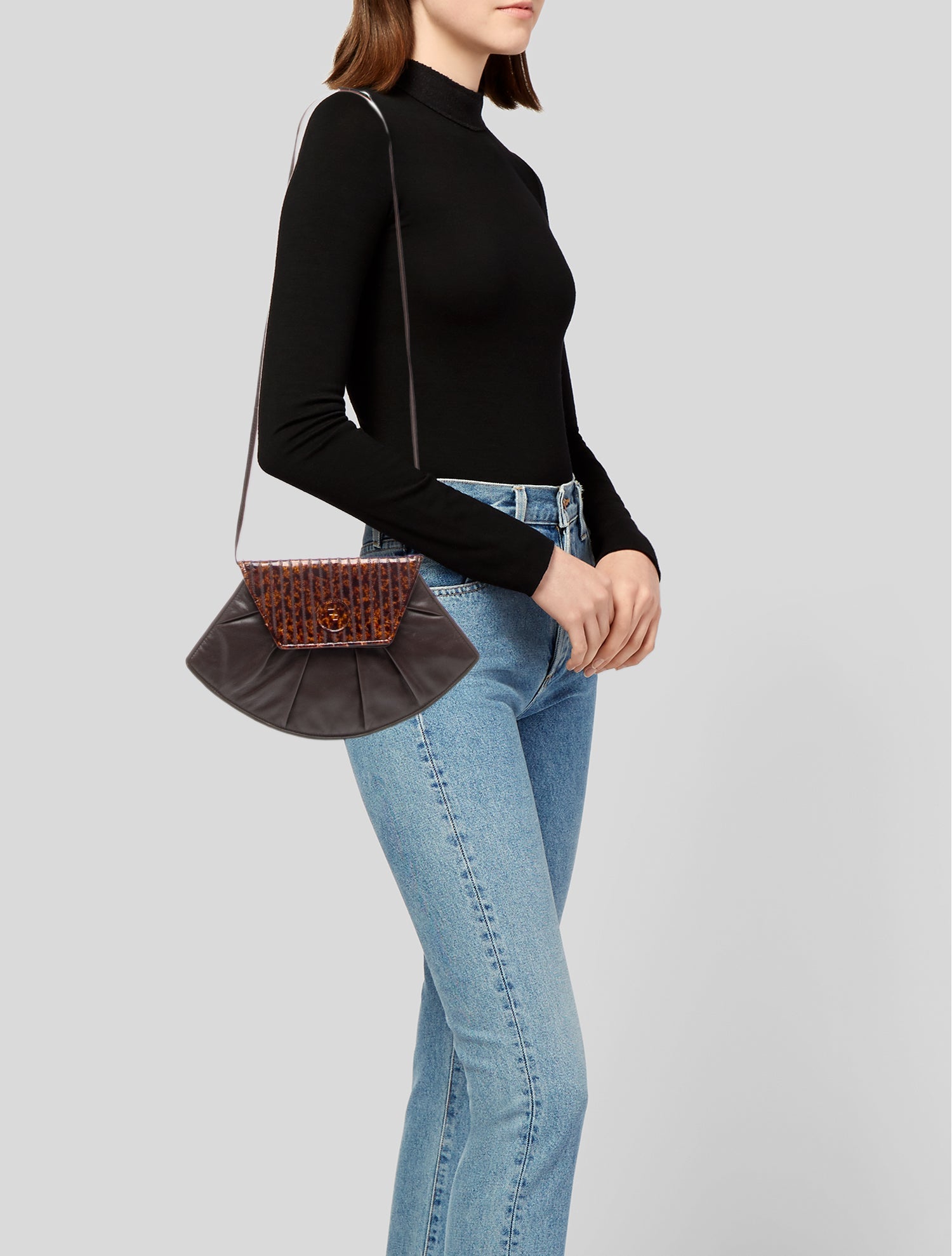 3.1 Phillip Lim Alix Micro Crossbody Bag - Brown Crossbody Bags
