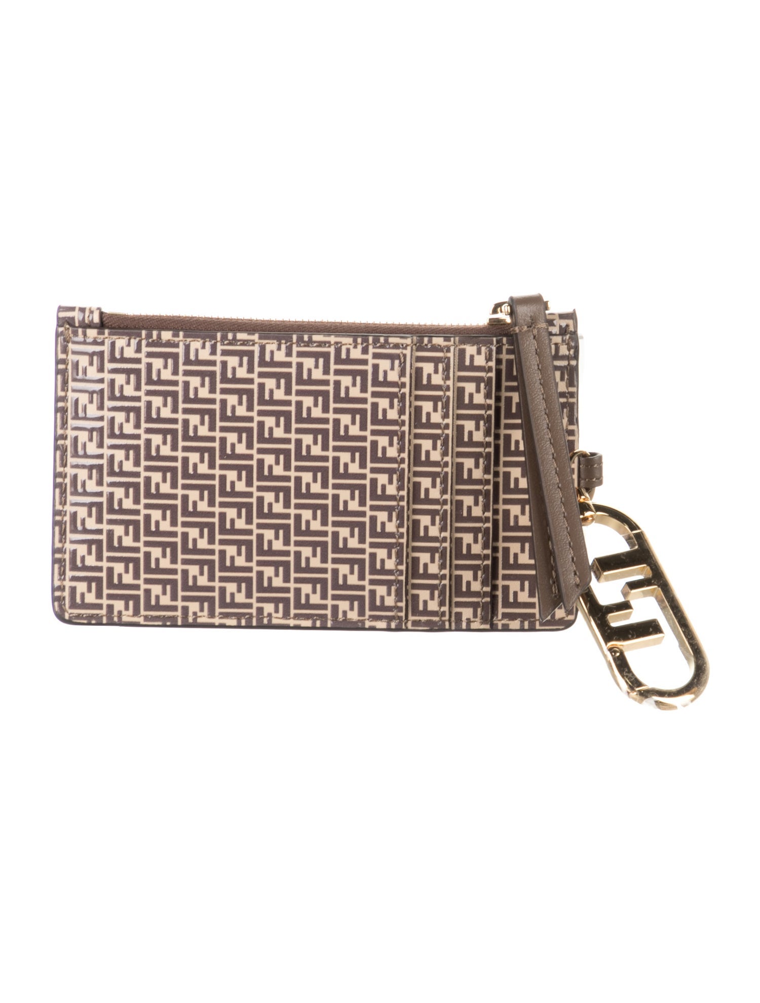 Fendi 2021 Leather Wristlet