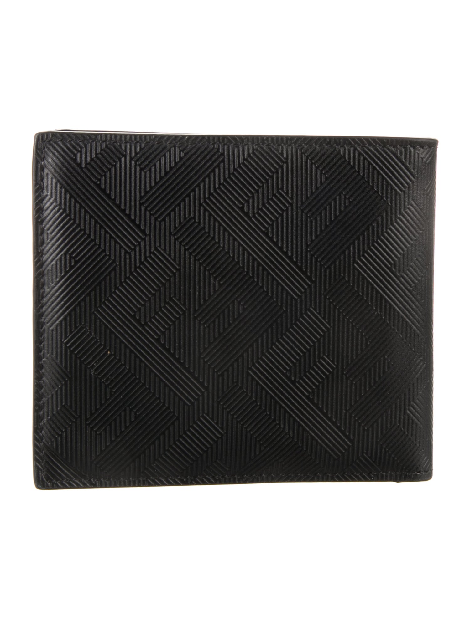 Fendi 2023 Shadow Diagonal Bifold Wallet