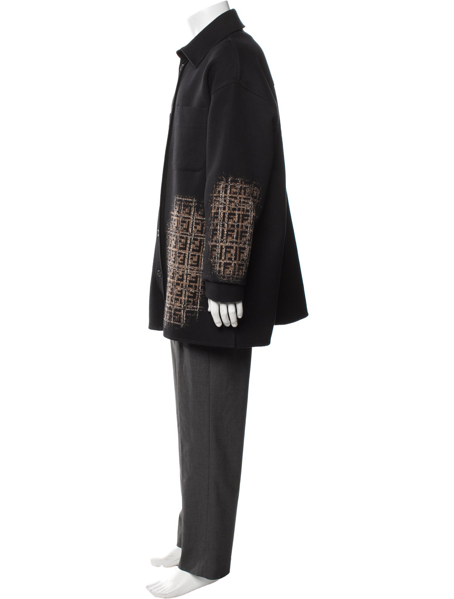 Fendi Graphic Print Jacket