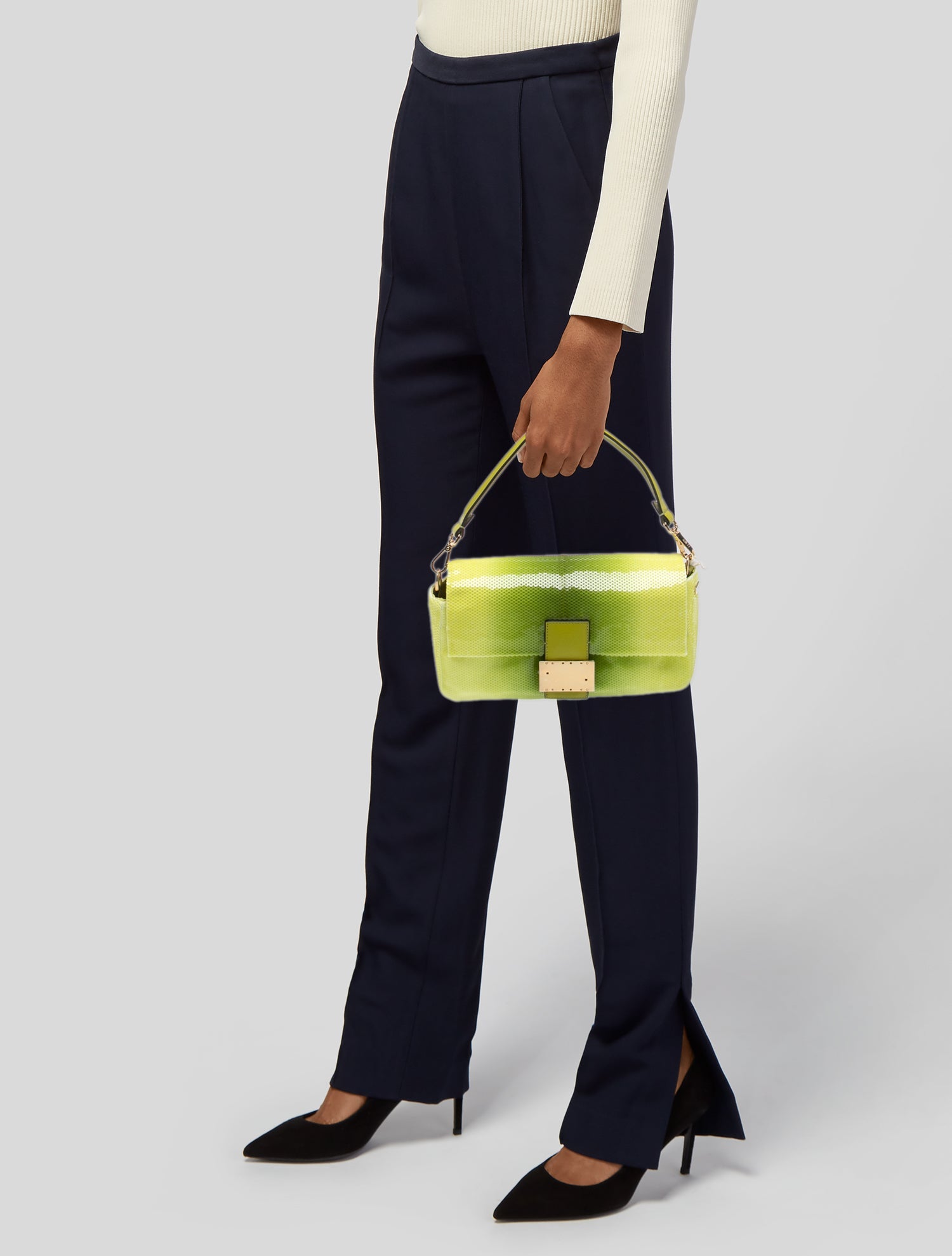Fendi Sequins Baguette