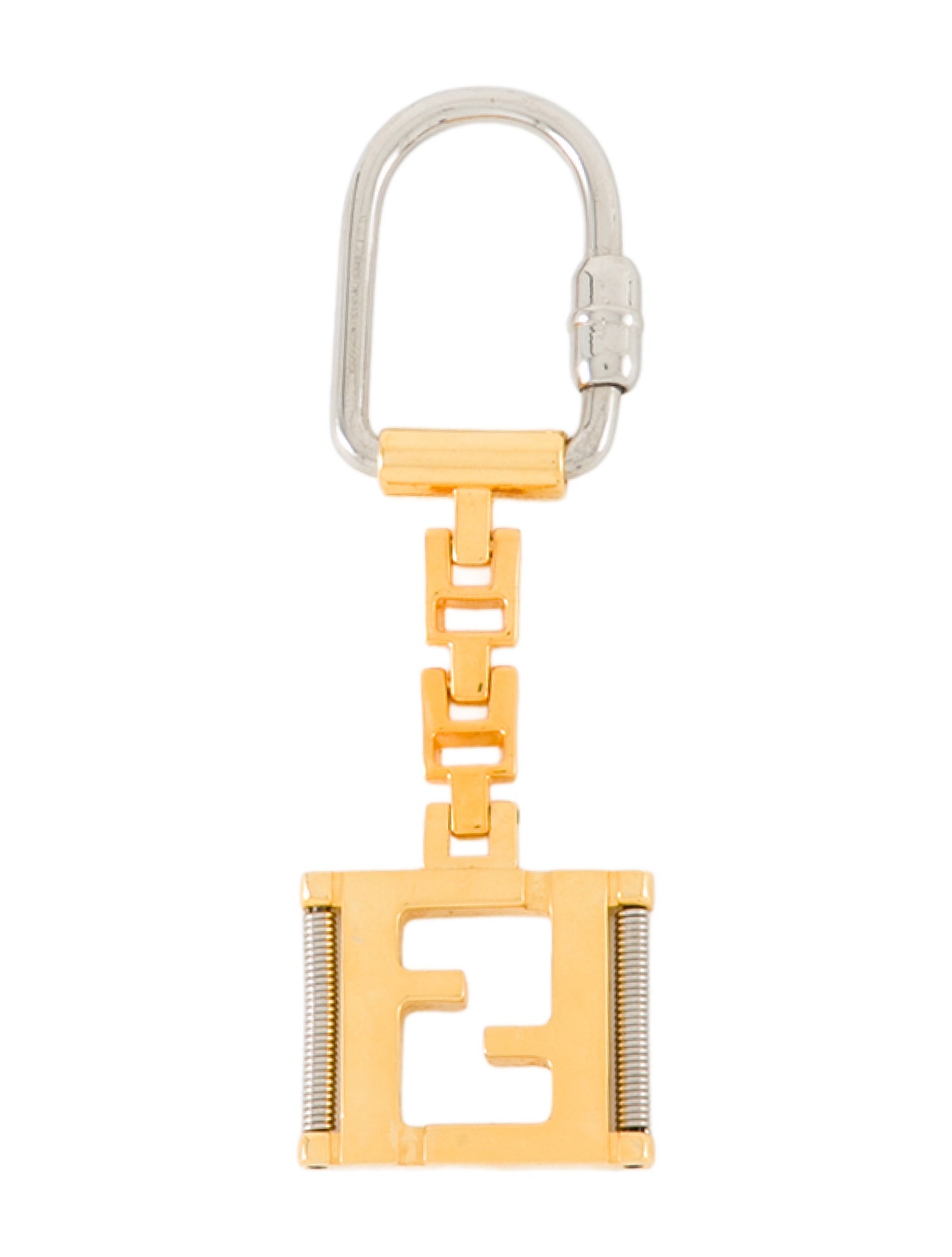 Fendi Ice Cream Mink Fur Bag Charm - Burgundy Keychains
