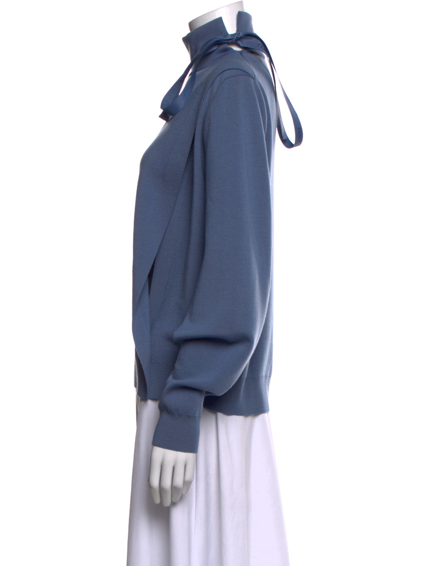 Fendi Wool Turtleneck Top