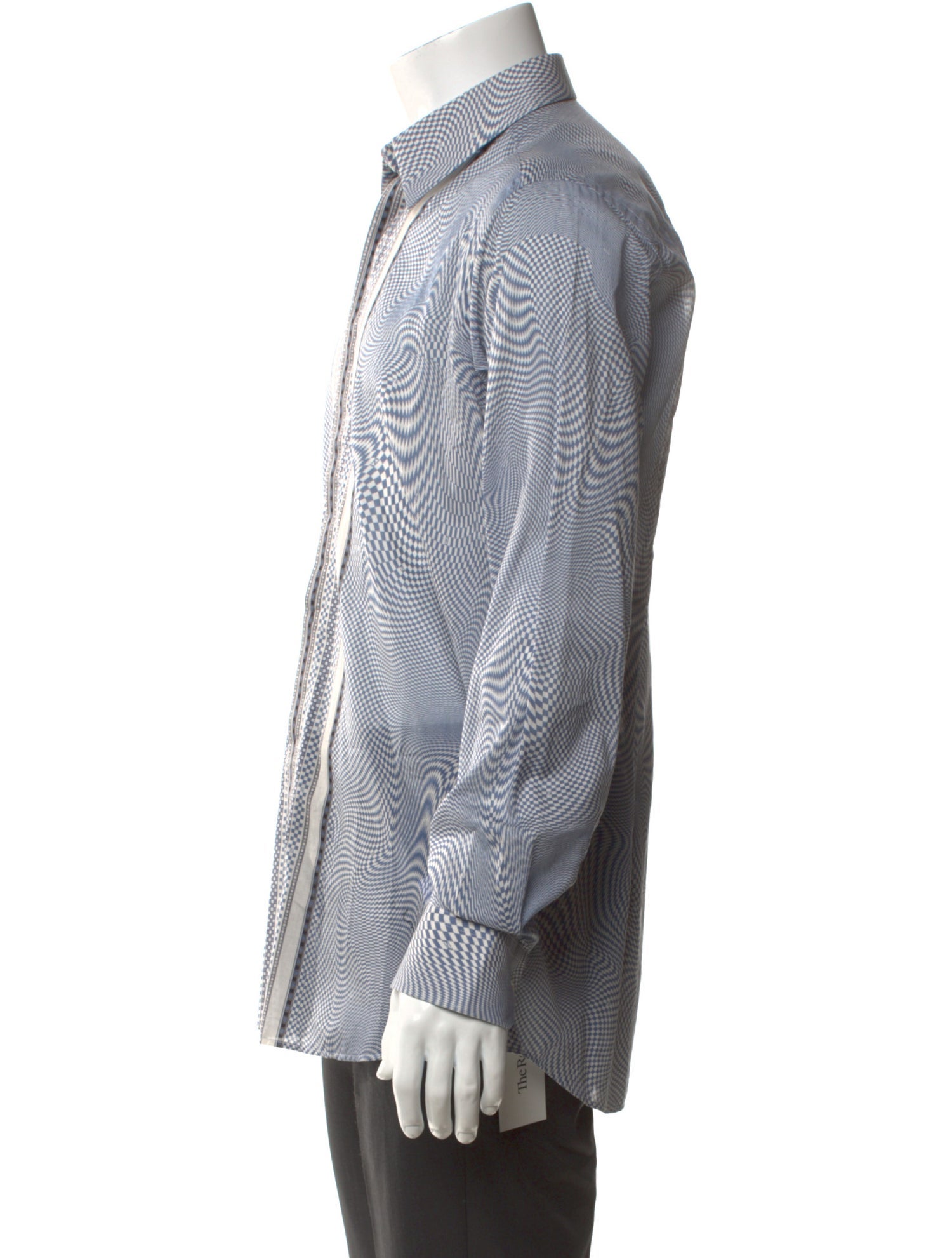 Fendi Patterned Long Sleeve Dress Shirt w/ Tags