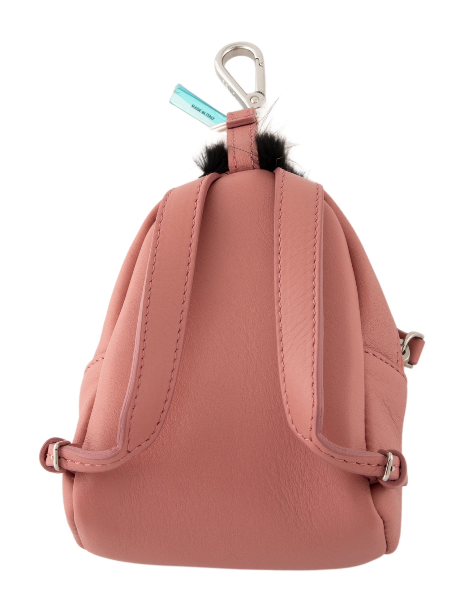 fendi backpack - mini Brown Cheetah The backpack is equipped with a top handle and adjustable straps for full functionality Fendi Furry Monster Mini Backpack