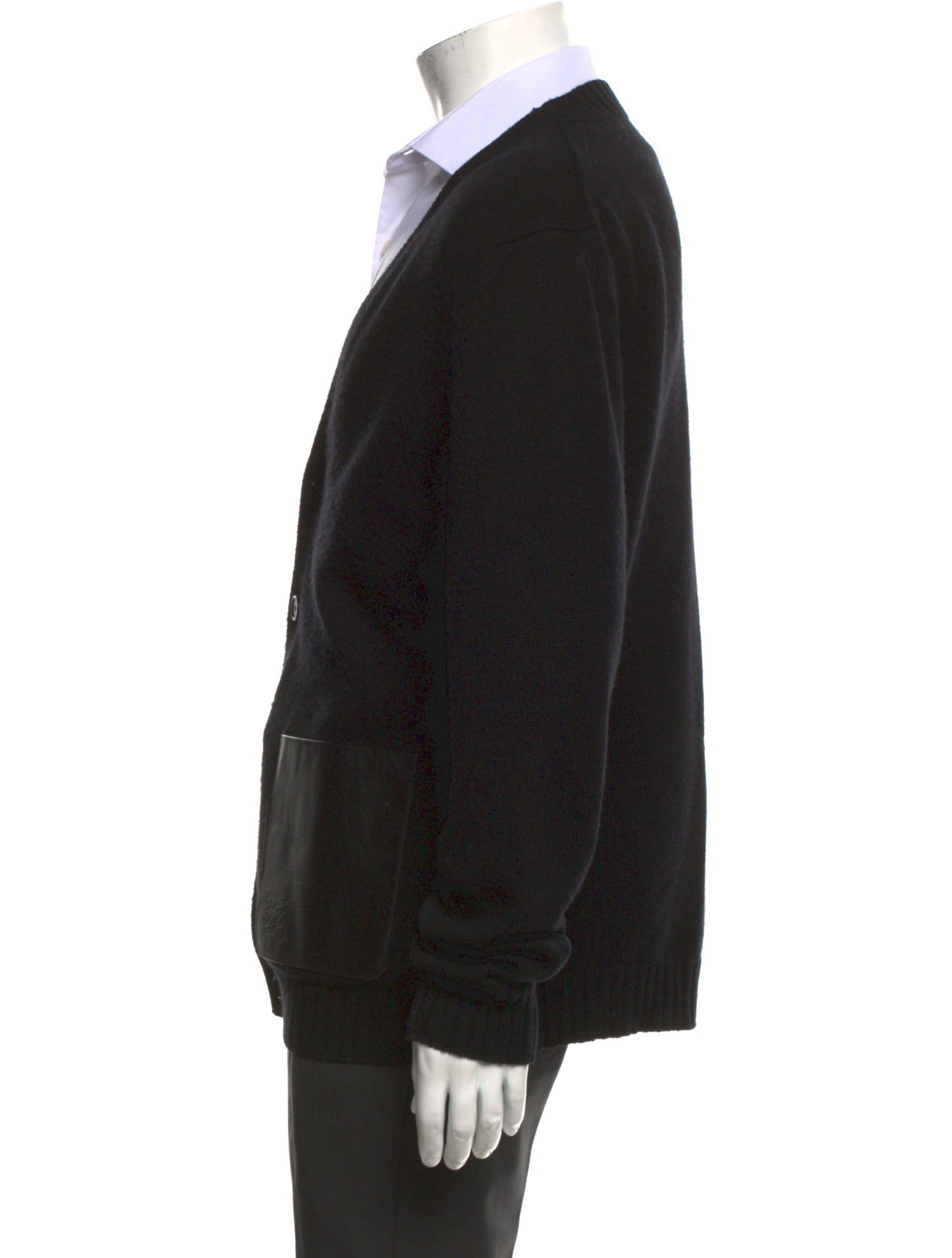 Fendi Wool V-Neck Cardigan
