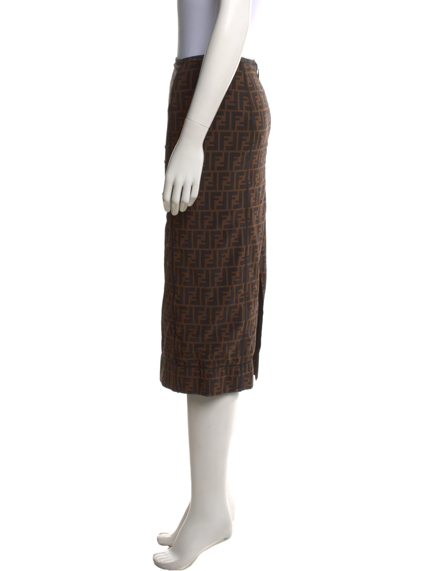 Burberry Nova Check Pencil Skirt - Neutrals Skirts, Clothing