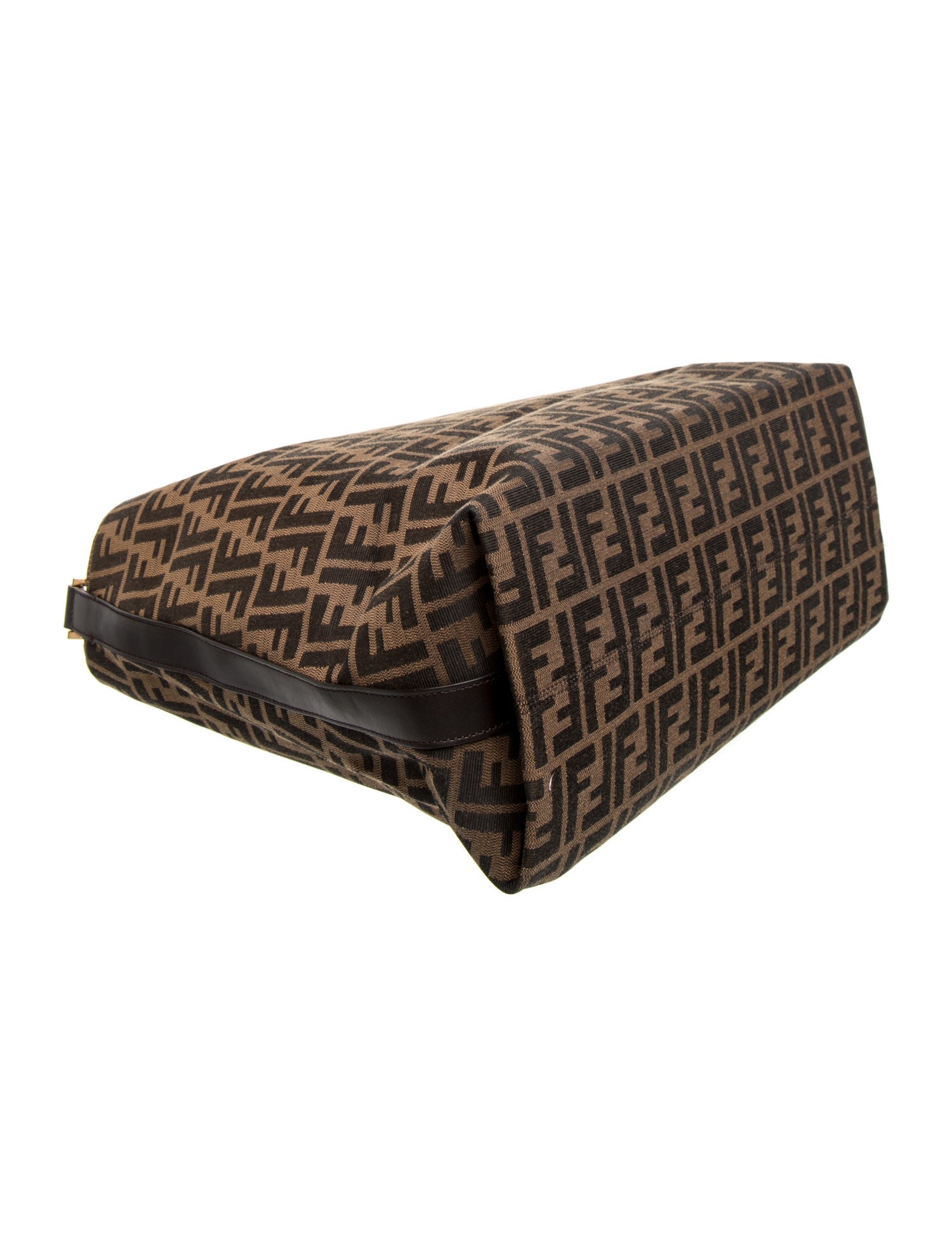 Fendi Zucca FF Tote - Brown Hobos, Handbags - FEN445151 | The RealReal