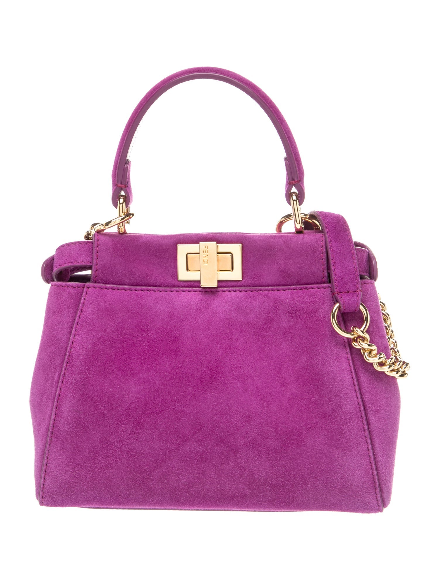 Fendi Raffia Peekaboo Medium - Neutrals Handle Bags, Handbags