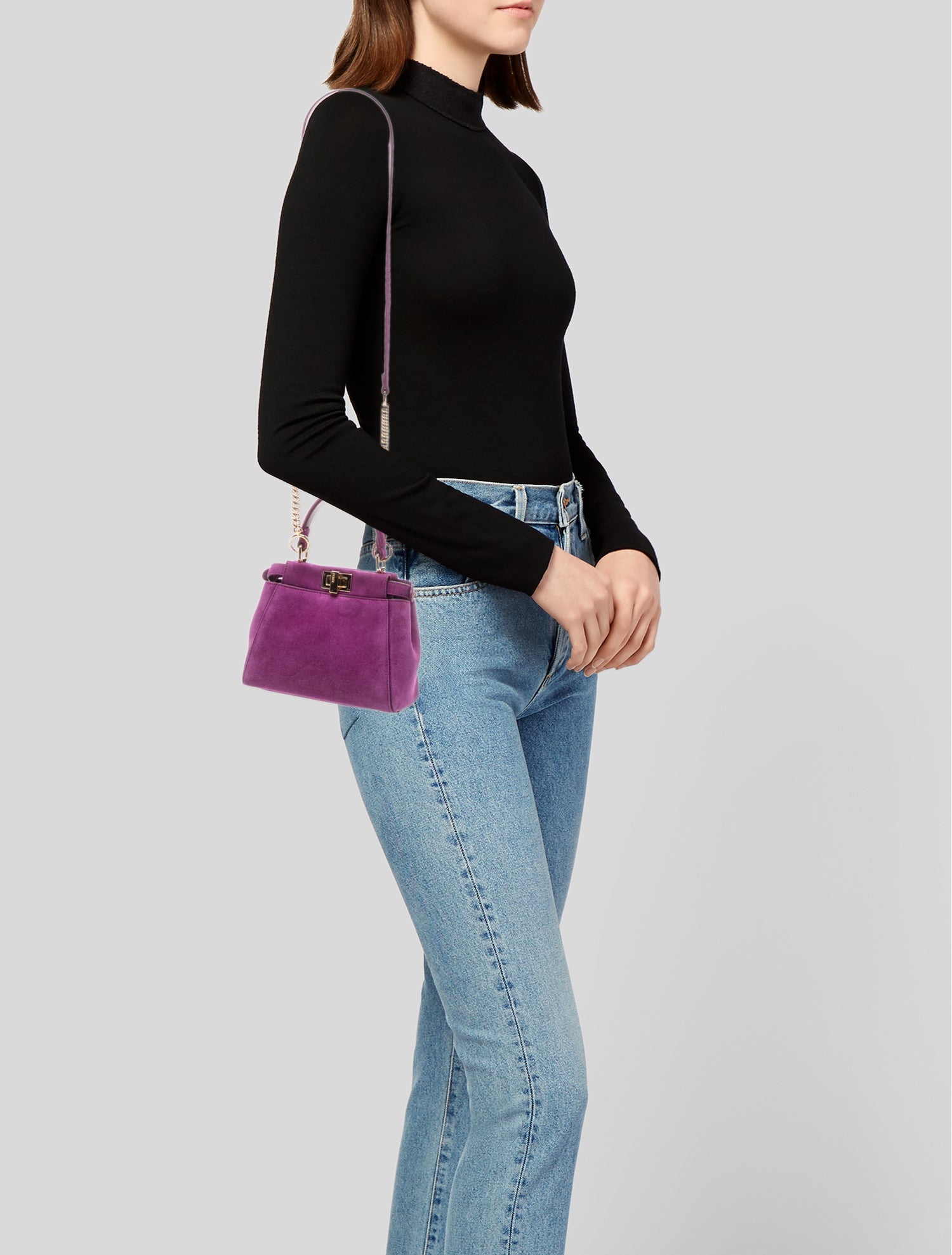 Fendi Borsa Smile Bag - Red Handle Bags, Handbags - FEN320271