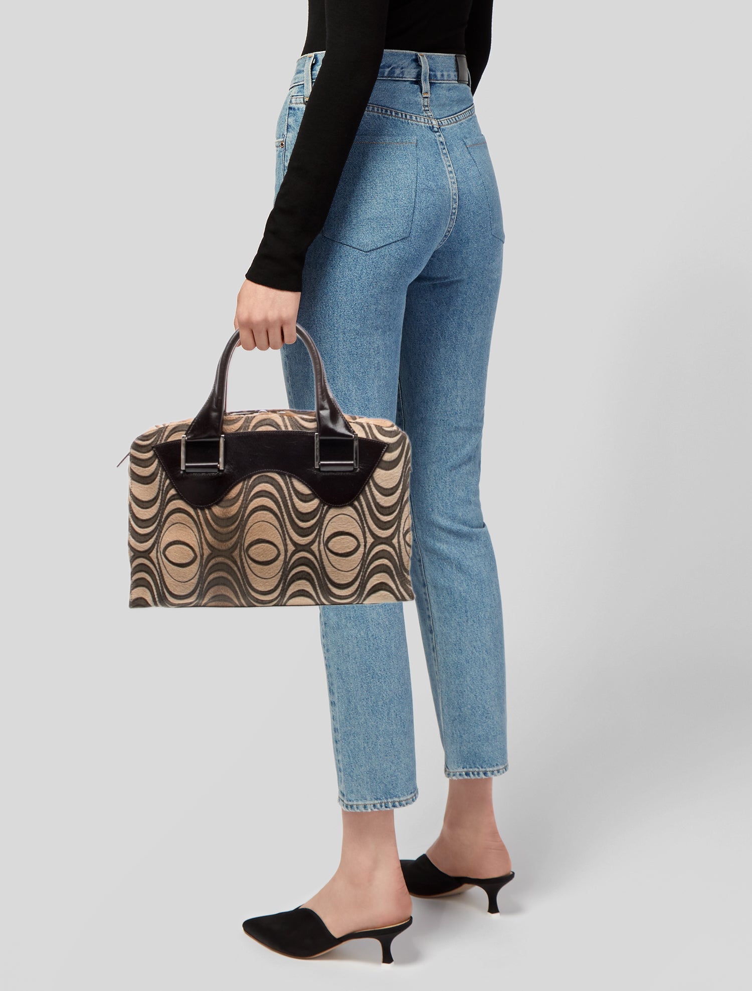 Fendi Ponyhair Shoulder Bag Vintage