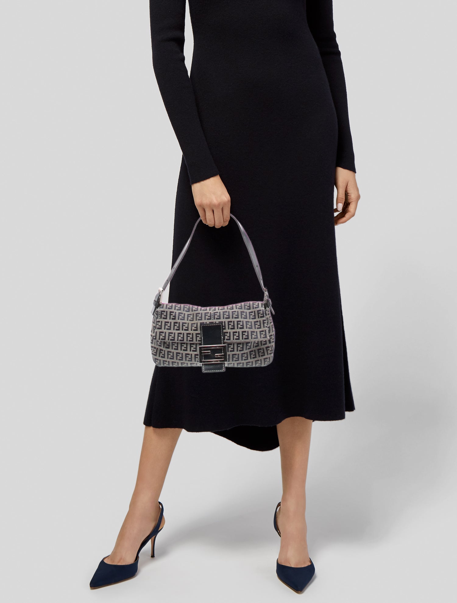 Fendi Zucchino FF Baguette
