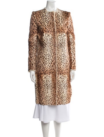 Pre-owned Fendi Vintage Late 2000's - Early 2010's Fur Coat In Neutrals