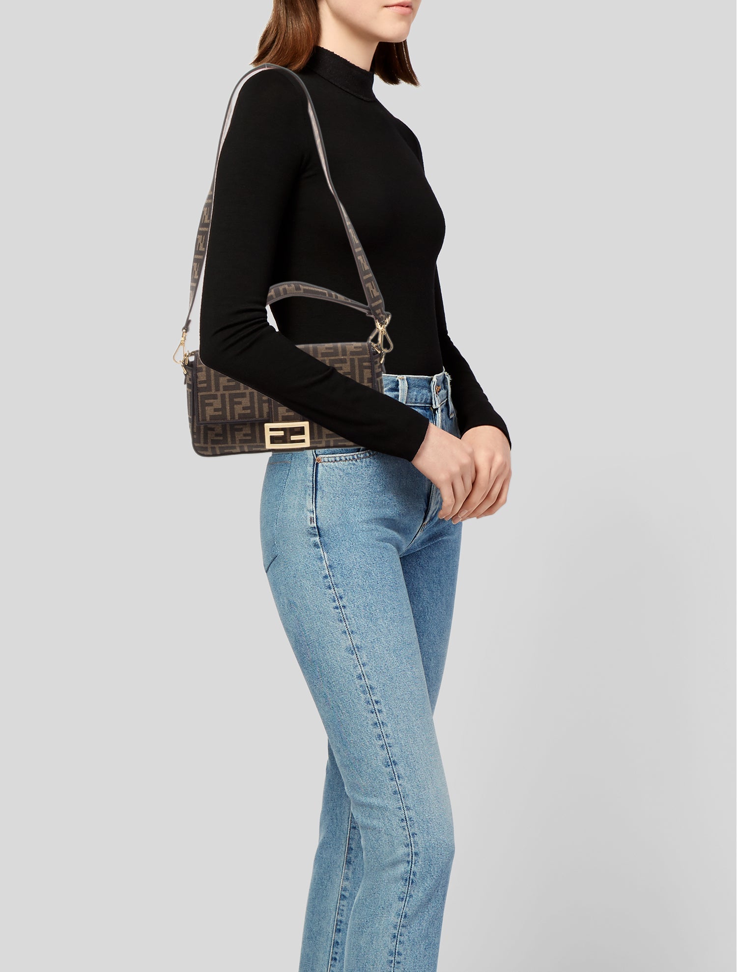 Fendi Zucca FF Baguette