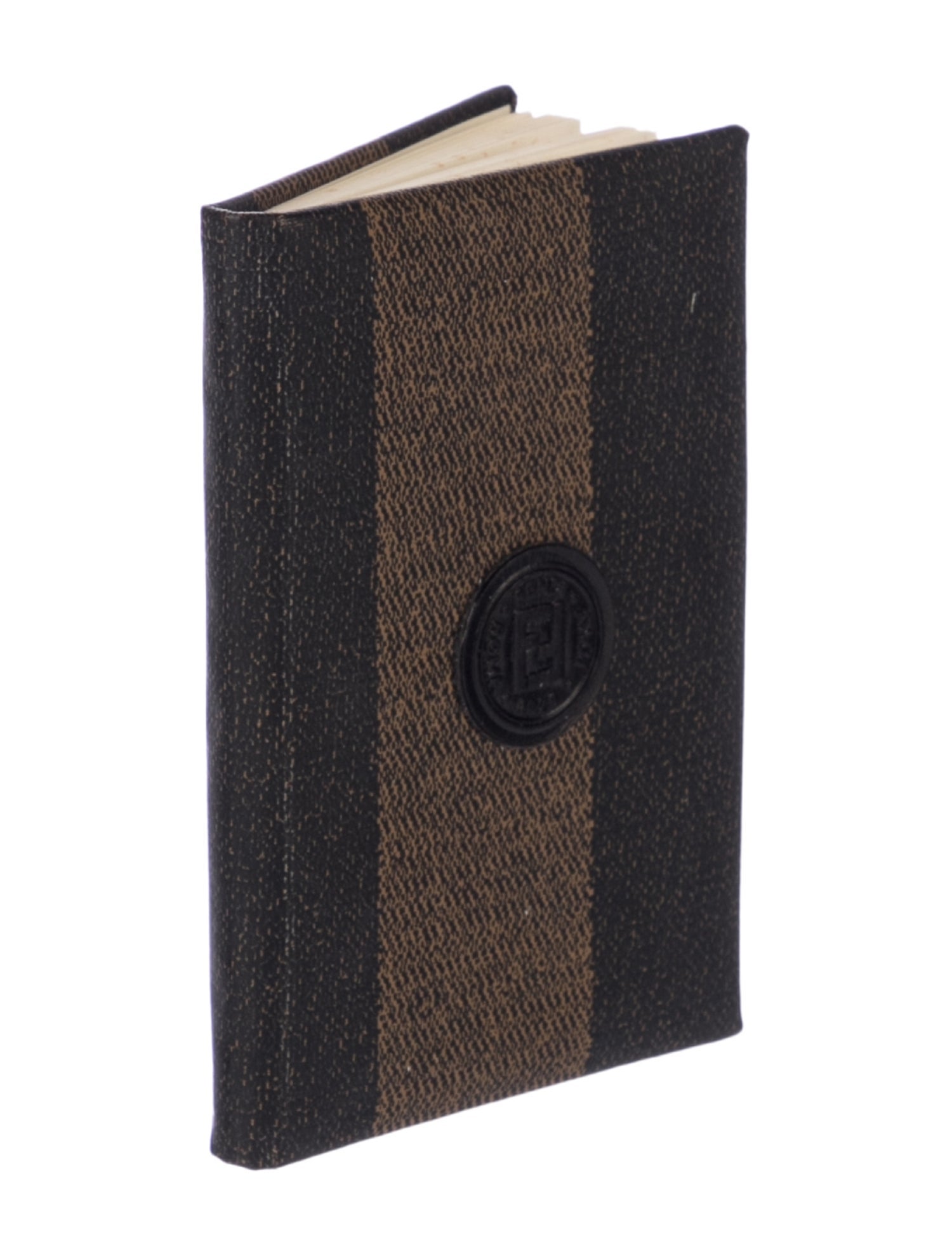 Fendi Vintage Mini Pequin Address Book w/ Tags