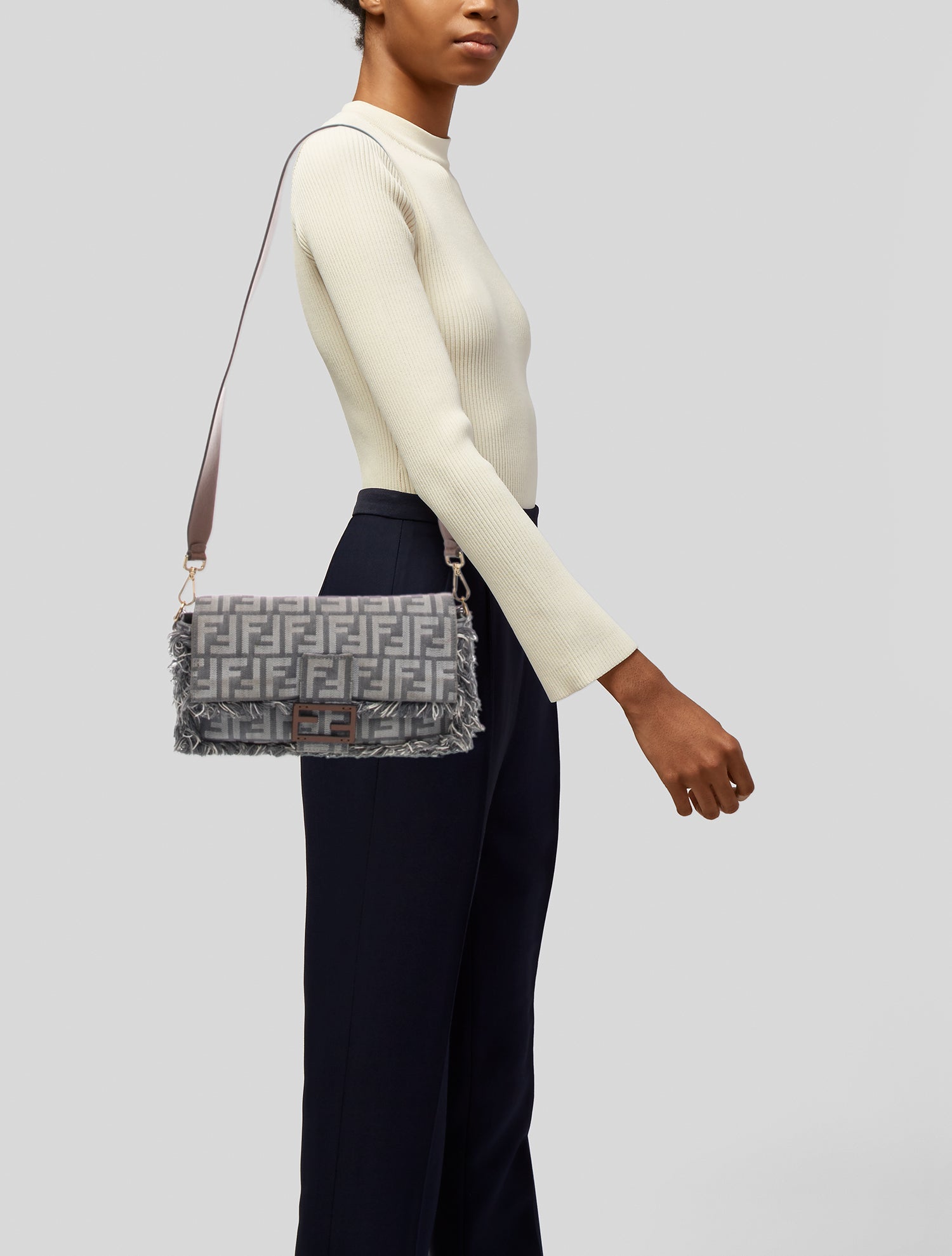 Fendi Zucca FF Baguette