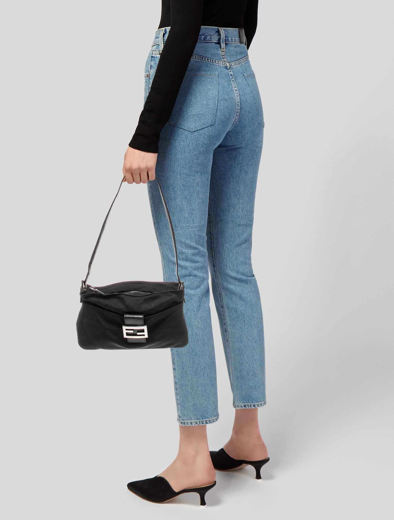 Fendi Neoprene Baguette Vintage