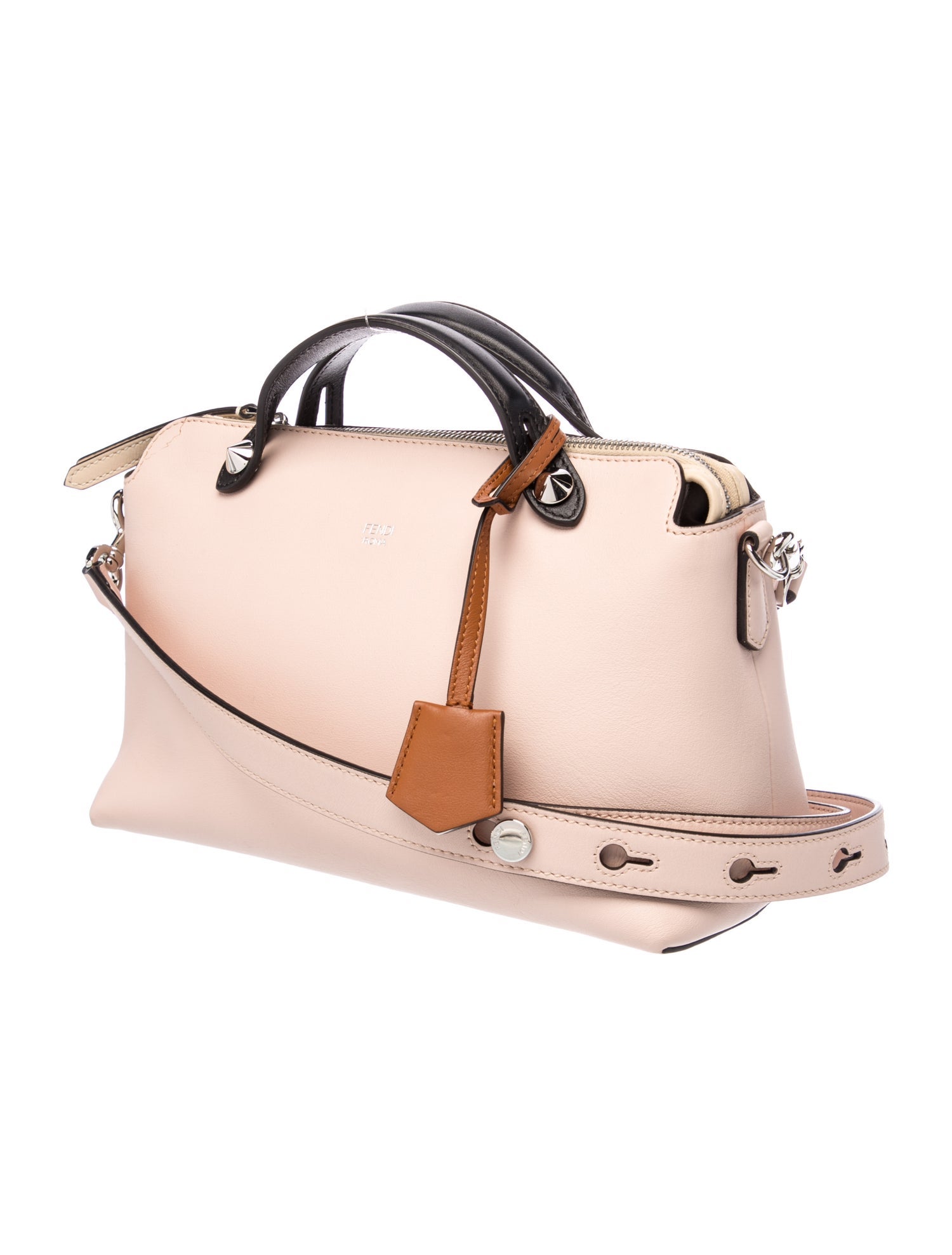 Fendi Leather By The Way - Pink Crossbody Bags, Handbags