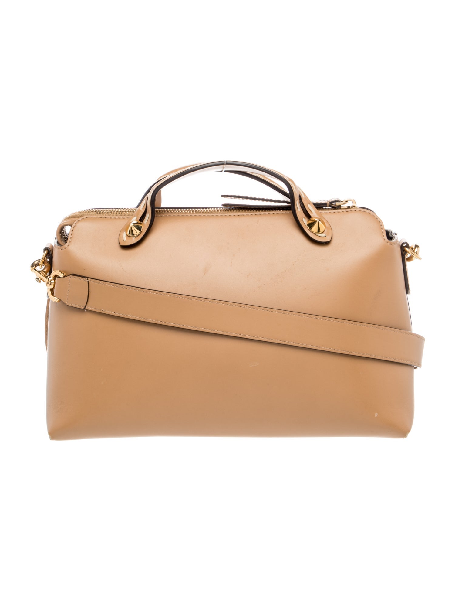 Fendi Leather By The Way Medium - Neutrals Handle Bags, Handbags