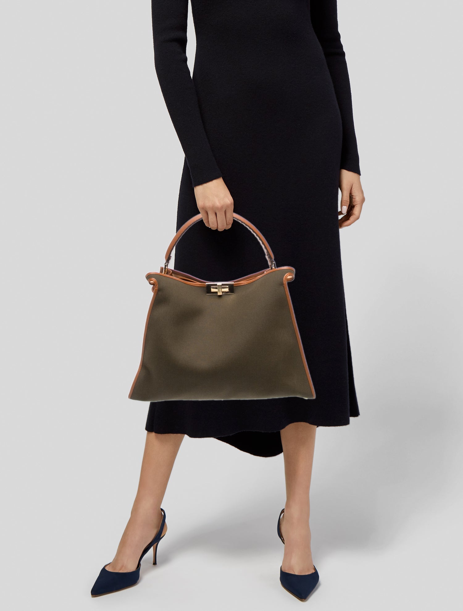 Gucci Flora Nailhead Bamboo - Neutrals Handle Bags, Handbags