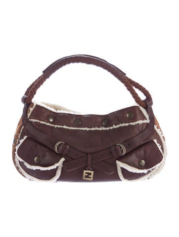 Fendi Shearling Hobo
