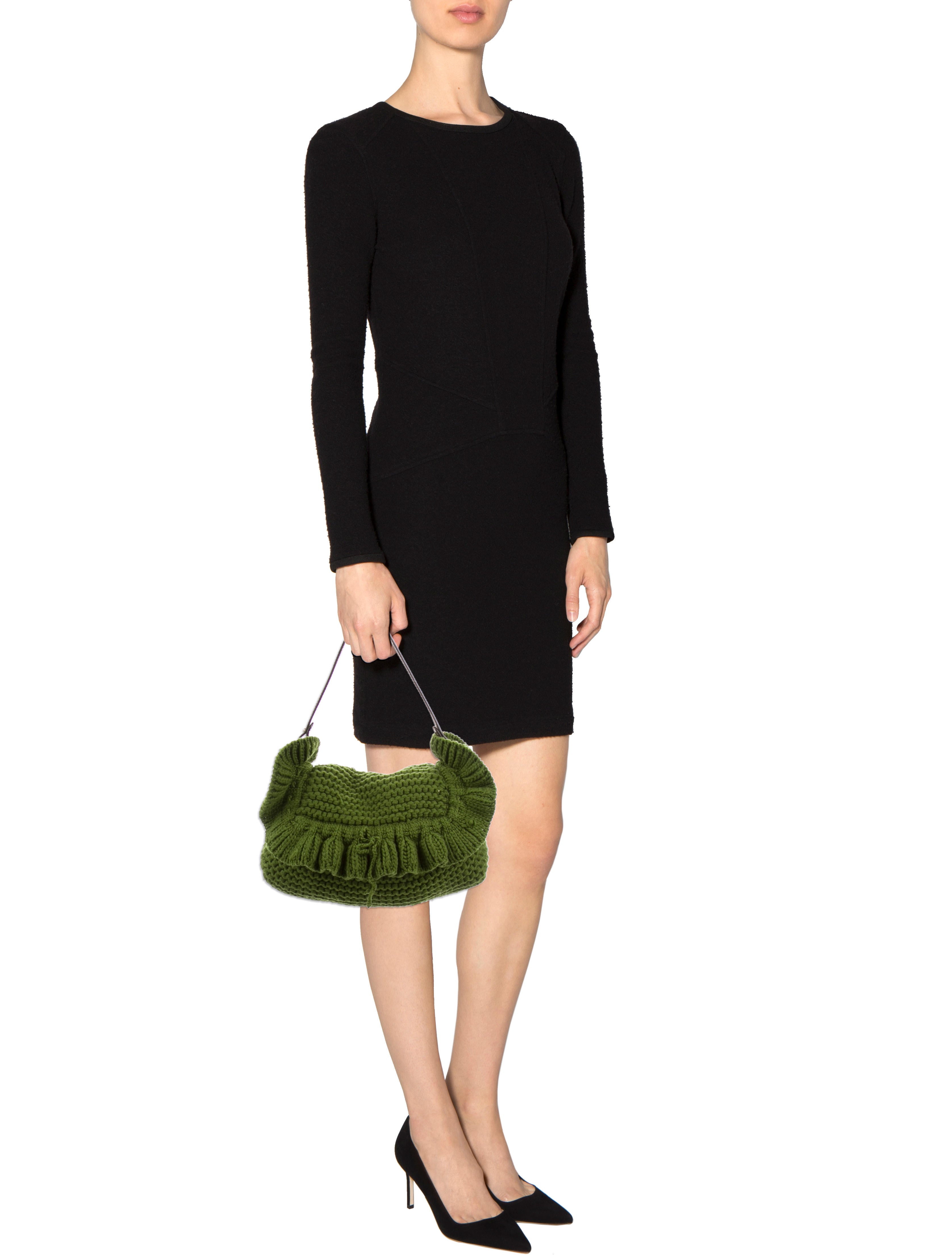 Fendi Knit Chef Flap Bag