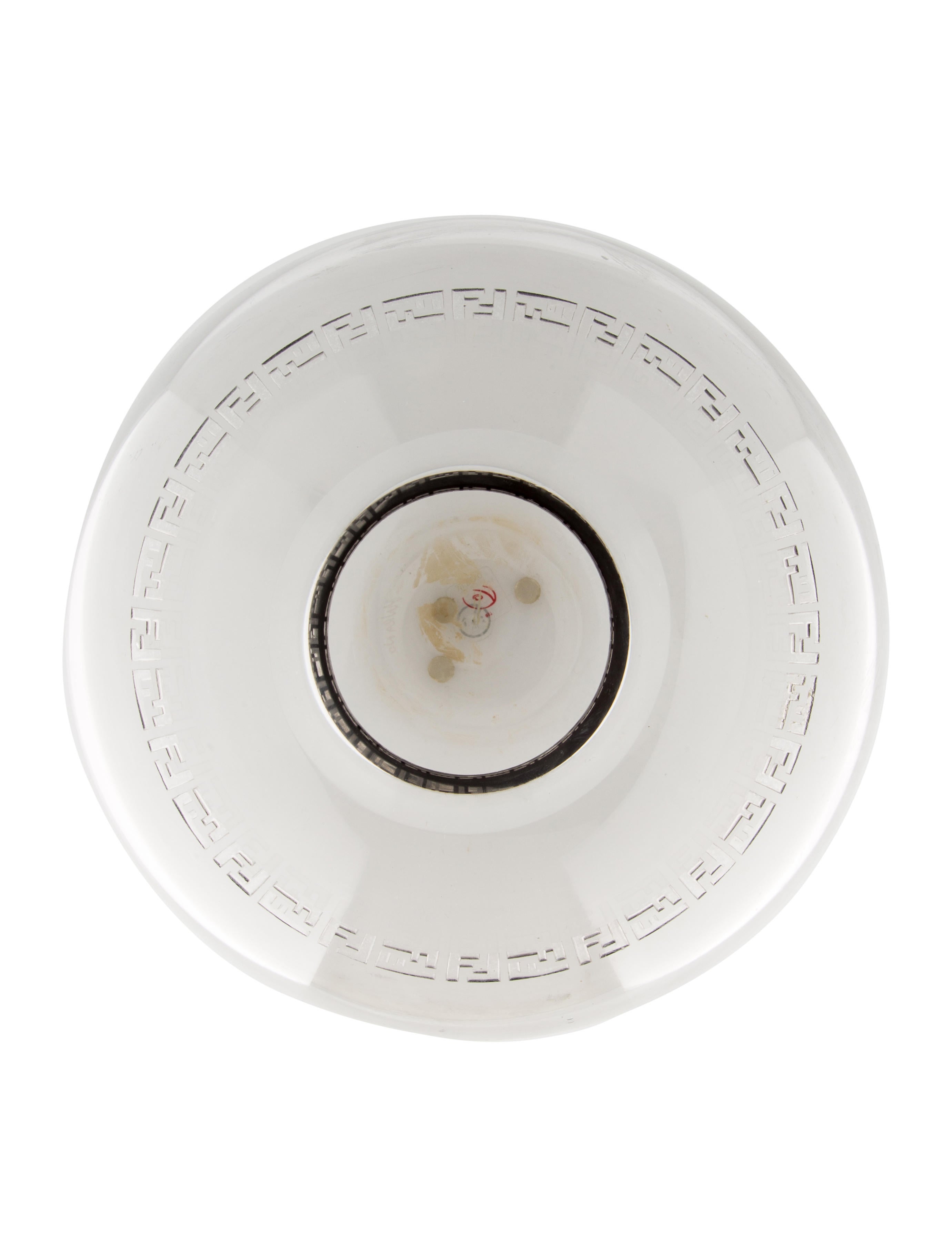 Fendi Casa Murano Glass Vase Clear Decorative Accents, Decor & Accessories FEN49635 The