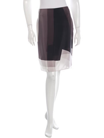 Fendi Silk Mini Skirt